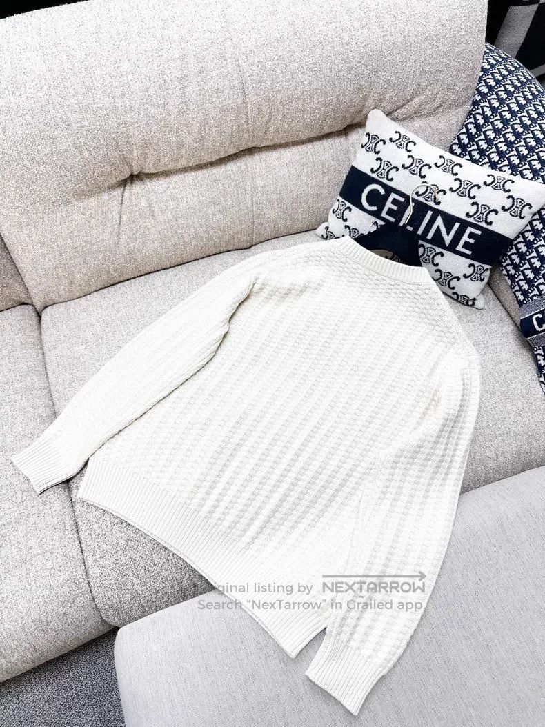 Prada Prada Letter logo knitted long-sleeved sweater Size US S / EU 44-46 / 1 - 3 Thumbnail
