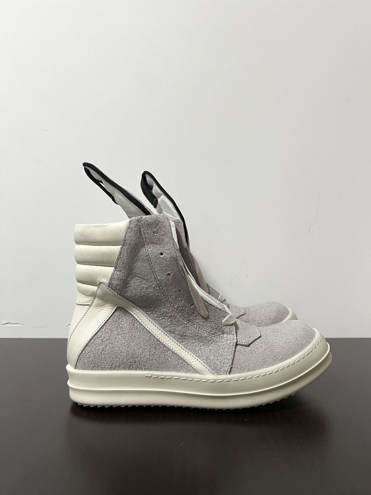 Rick Owens rick owens ss15 suede geobasket sz 36 Size US 6 / IT 36 - 4 Thumbnail