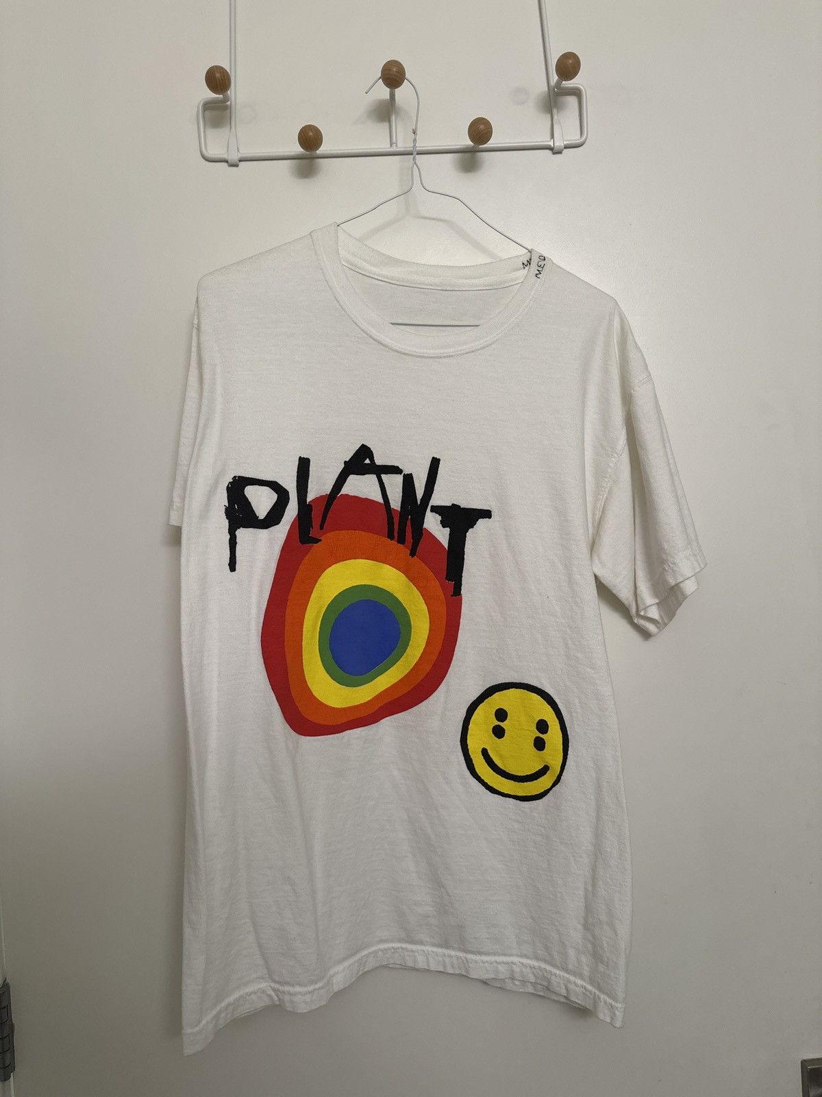 Cactus Plant Flea Market Cactus Plant Flea Market rainbow smiley tee Size US M / EU 48-50 / 2 - 1 Thumbnail