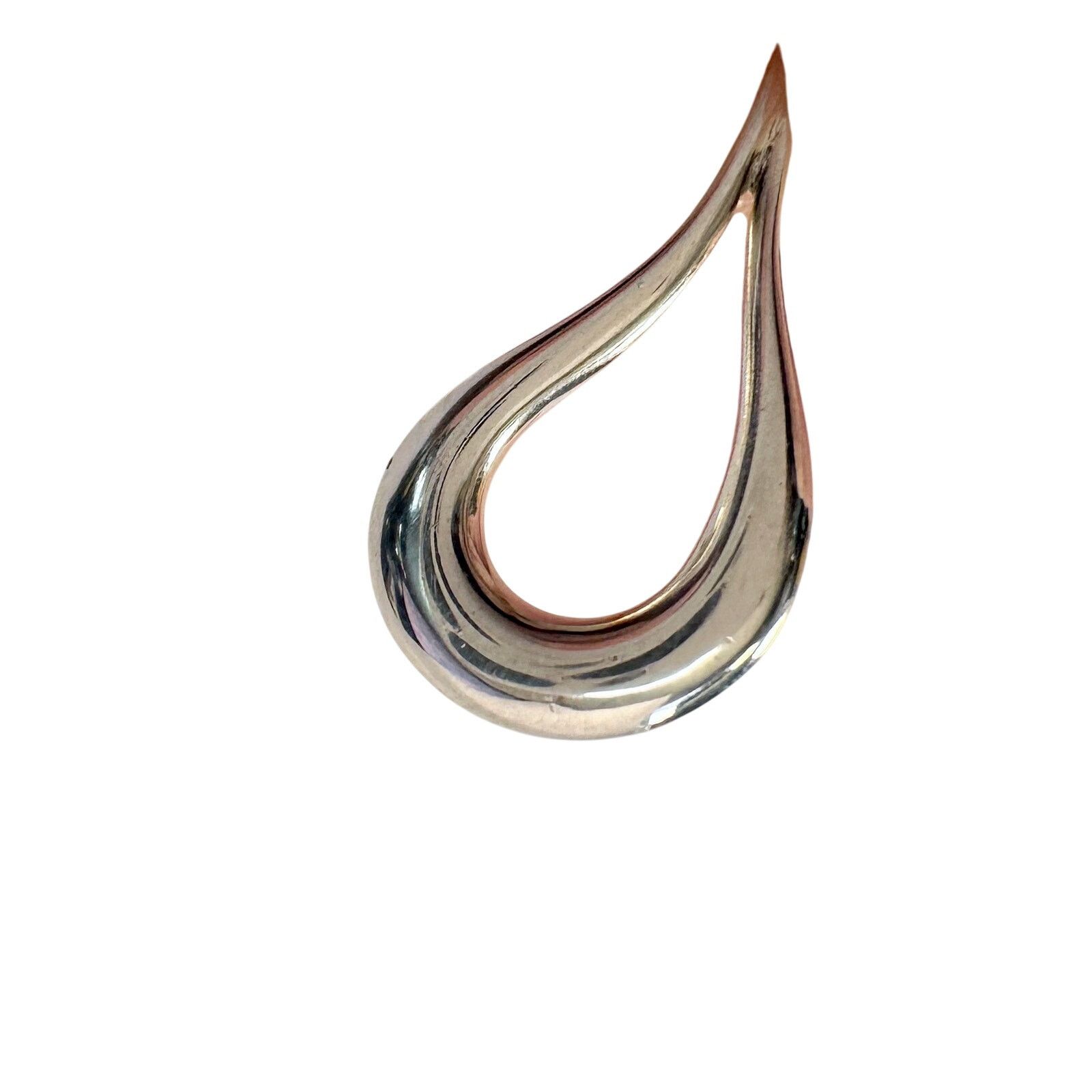 Tiffany & Co. Tiffany & Co Small Elsa Peretti Teardrop Necklace 18" Size ONE SIZE - 4 Thumbnail