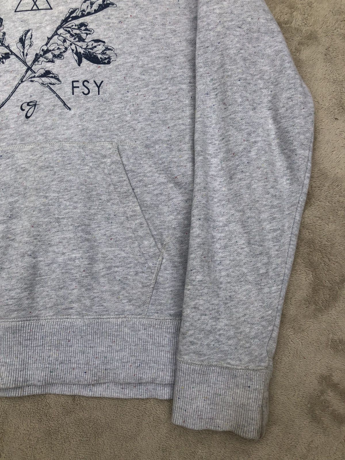 Global Work × Japanese Brand × Vintage Global Work Ramble Spellout Hoodie Size US L / EU 52-54 / 3 - 4 Thumbnail
