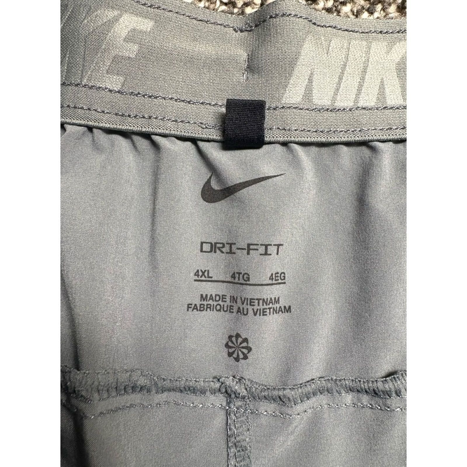 Nike Nike Dri-Fit Unlimited Shorts Mens 4XL Gray DV9340 Unlined Size US 39 - 3 Thumbnail