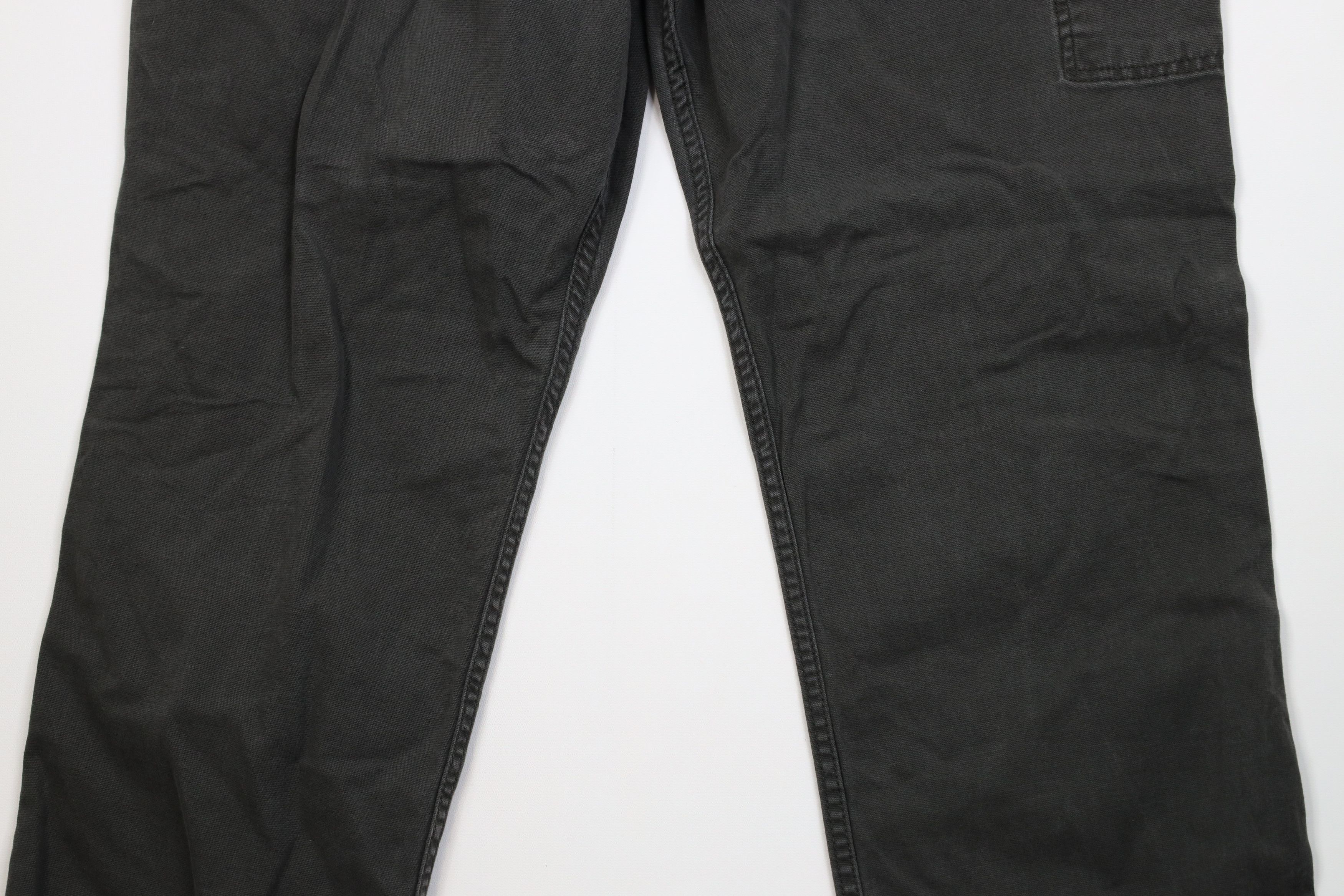 Carhartt Vintage Y2K Carhartt Relaxed Canvas Wide Leg Pants Peat Size US 40 / EU 56 - 11 Thumbnail