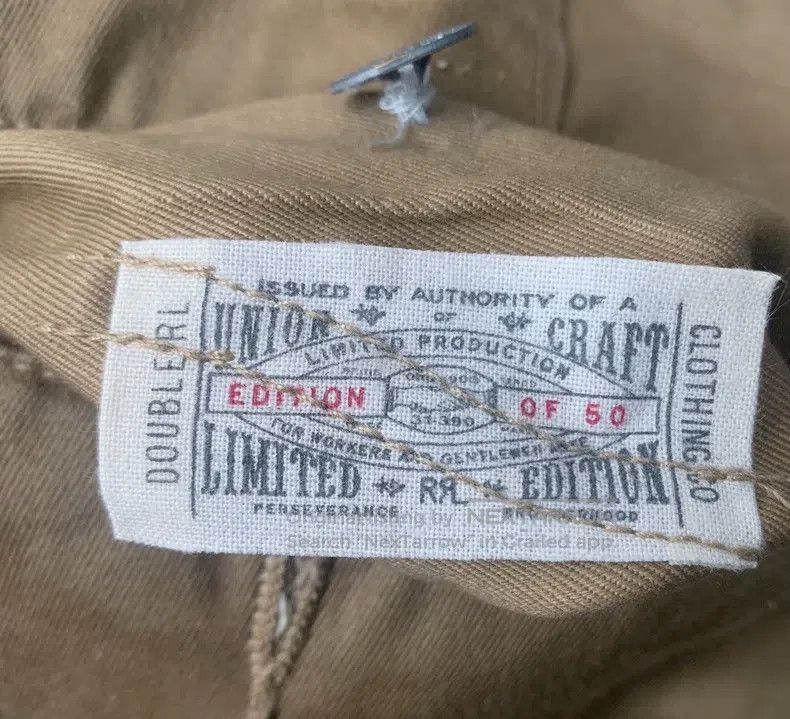 RRL Ralph Lauren RRL Ralph Lauren High Density Stiff Casual Dress Pants Size US 32 / EU 48 - 8 Thumbnail