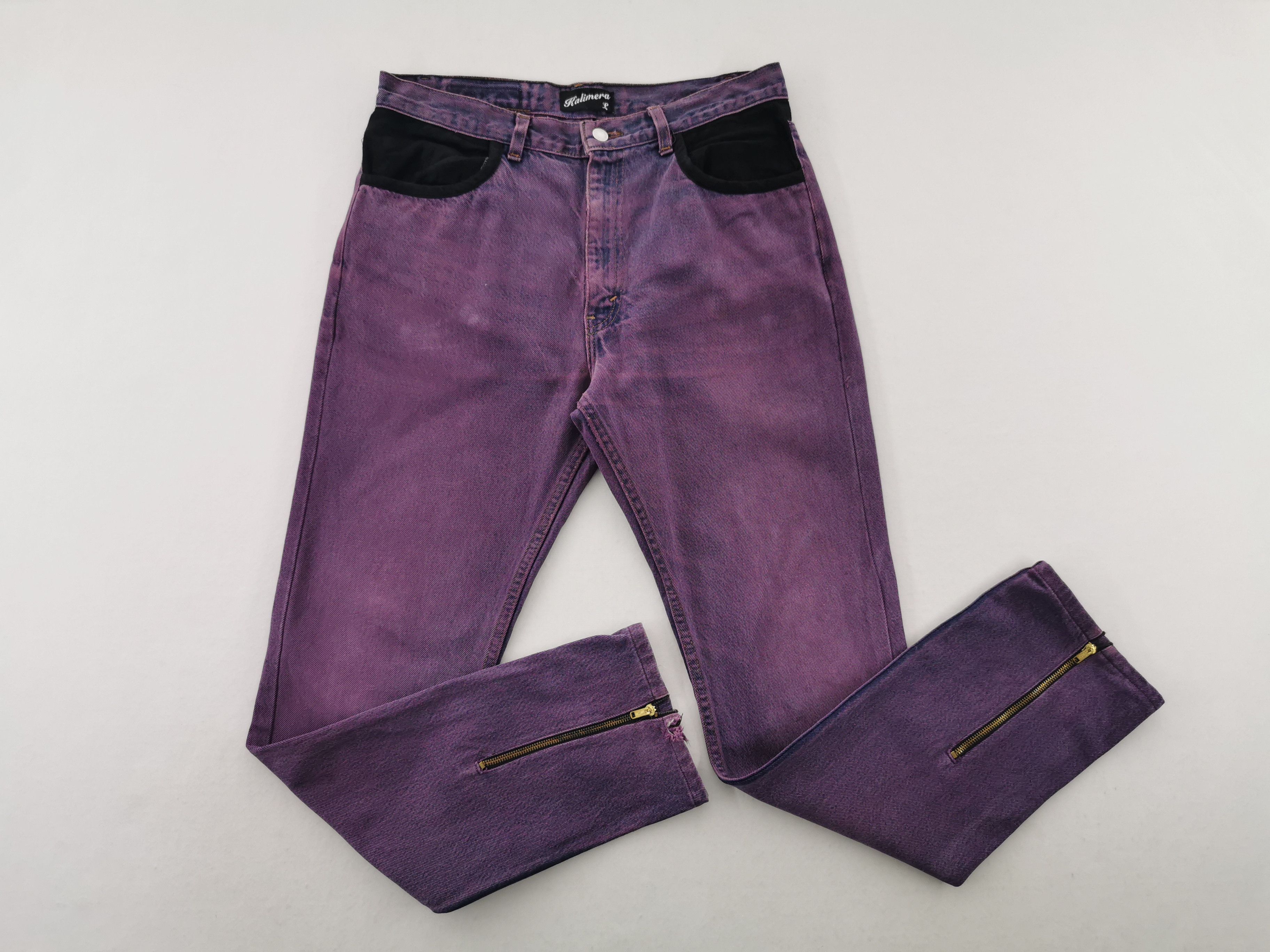 Levi's Kalimera X Levis Vintage 90's Custom Denim Jeans Size L Size US 33 - 4 Thumbnail