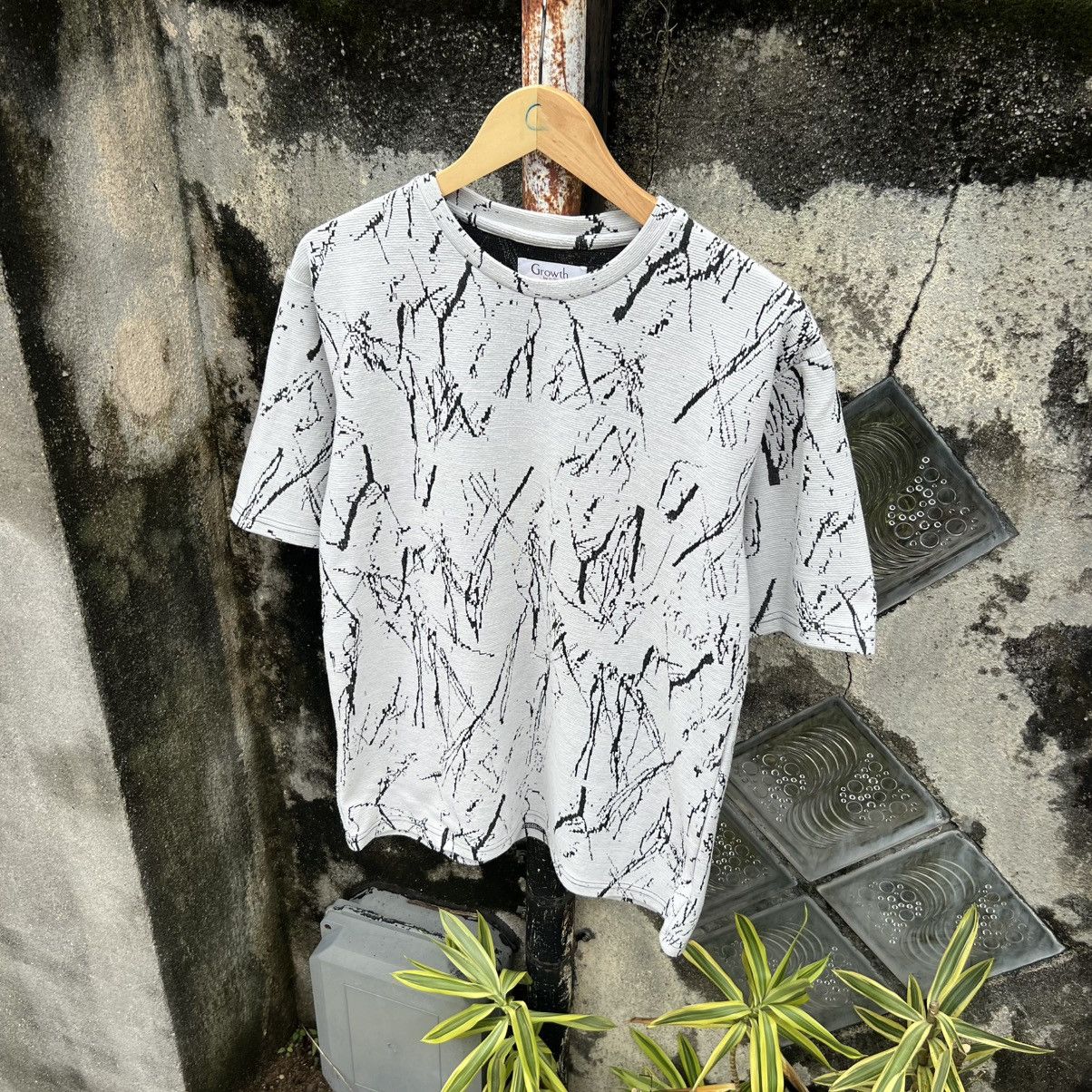 In The Attic “GROWTH” BY IN THE ATTIC WHITE TEE Size US L / EU 52-54 / 3 - 2 Thumbnail