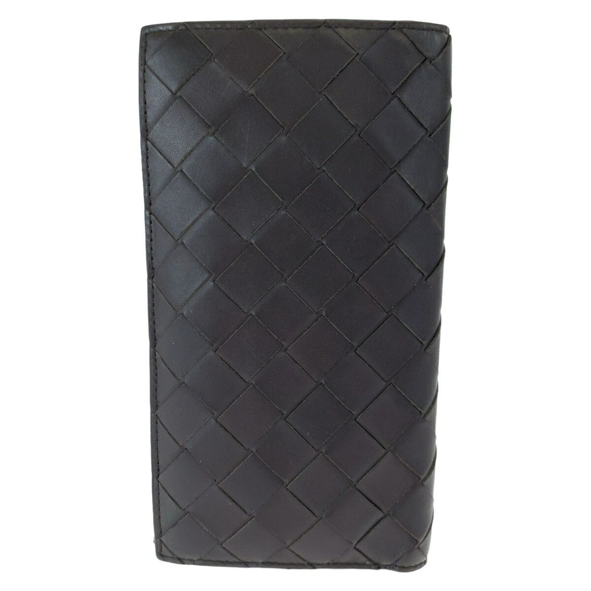 Bottega Veneta Bottega Veneta Bottega Veneta Maxi Intrecciato Calfskin Long Wallet Leather Long Wallet PO2255077B DUTY FREE for USA Size ONE SIZE - 1 Thumbnail