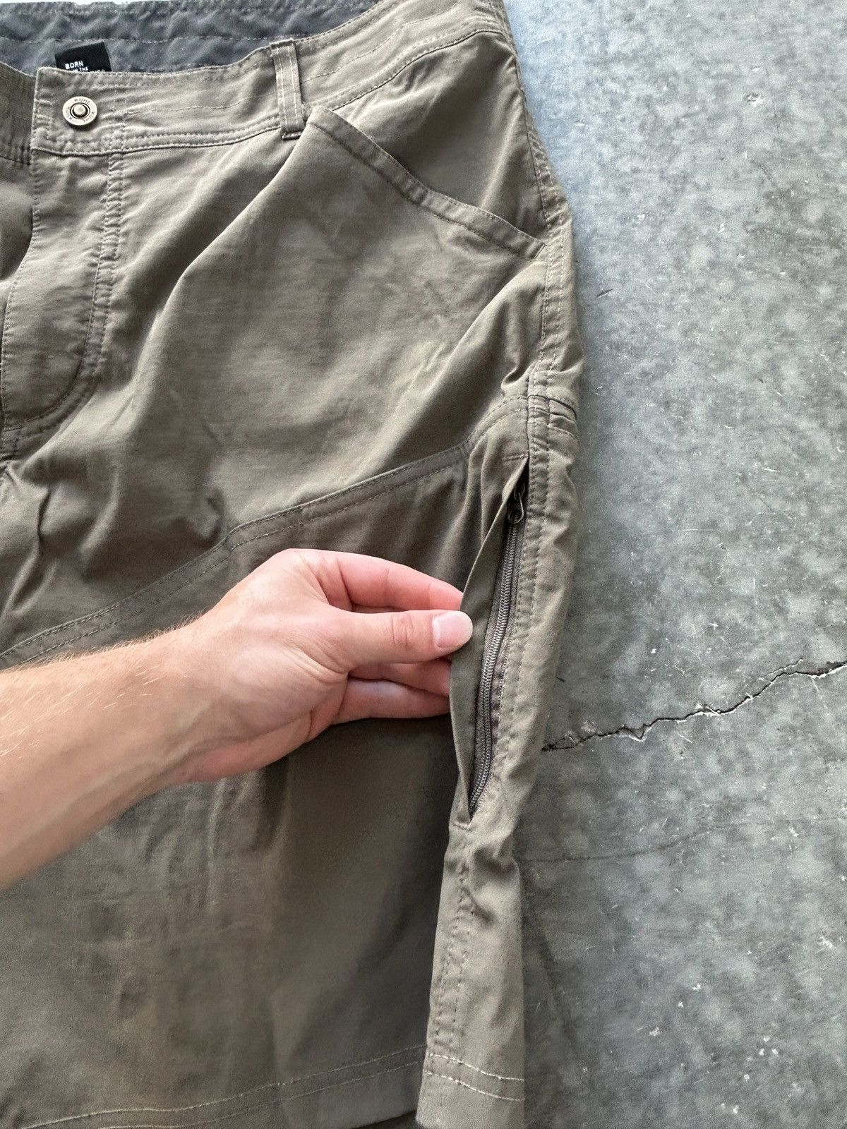 Kuhl Vintage Y2K Kuhl Nylon Hiking Shorts Size US 38 / EU 54 - 5 Thumbnail