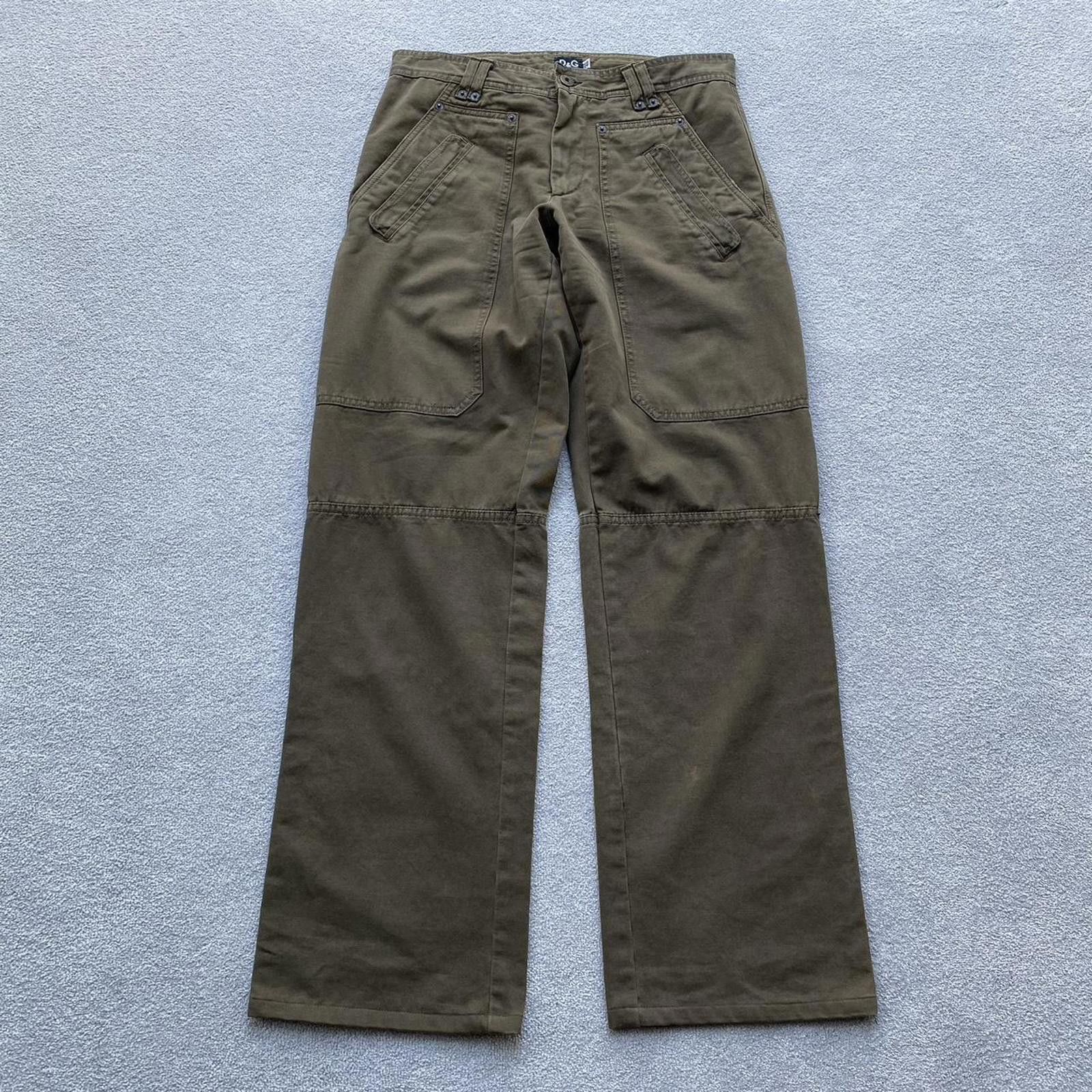 Dolce & Gabbana Dolce & Gabbana D&G Utility Multipocket Cargo Trousers Size US 32 / EU 48 - 1 Thumbnail