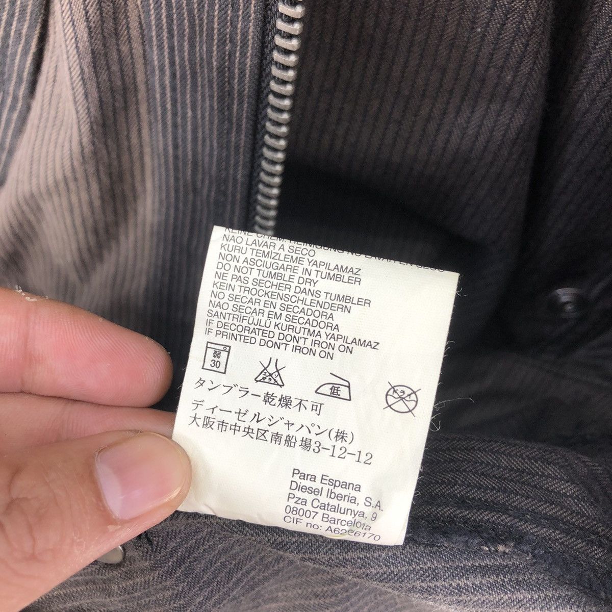 Diesel Avant Garde 💥 Vintage Diesel Cargo Jacket Size S / US 4 / IT 40 - 21 Thumbnail