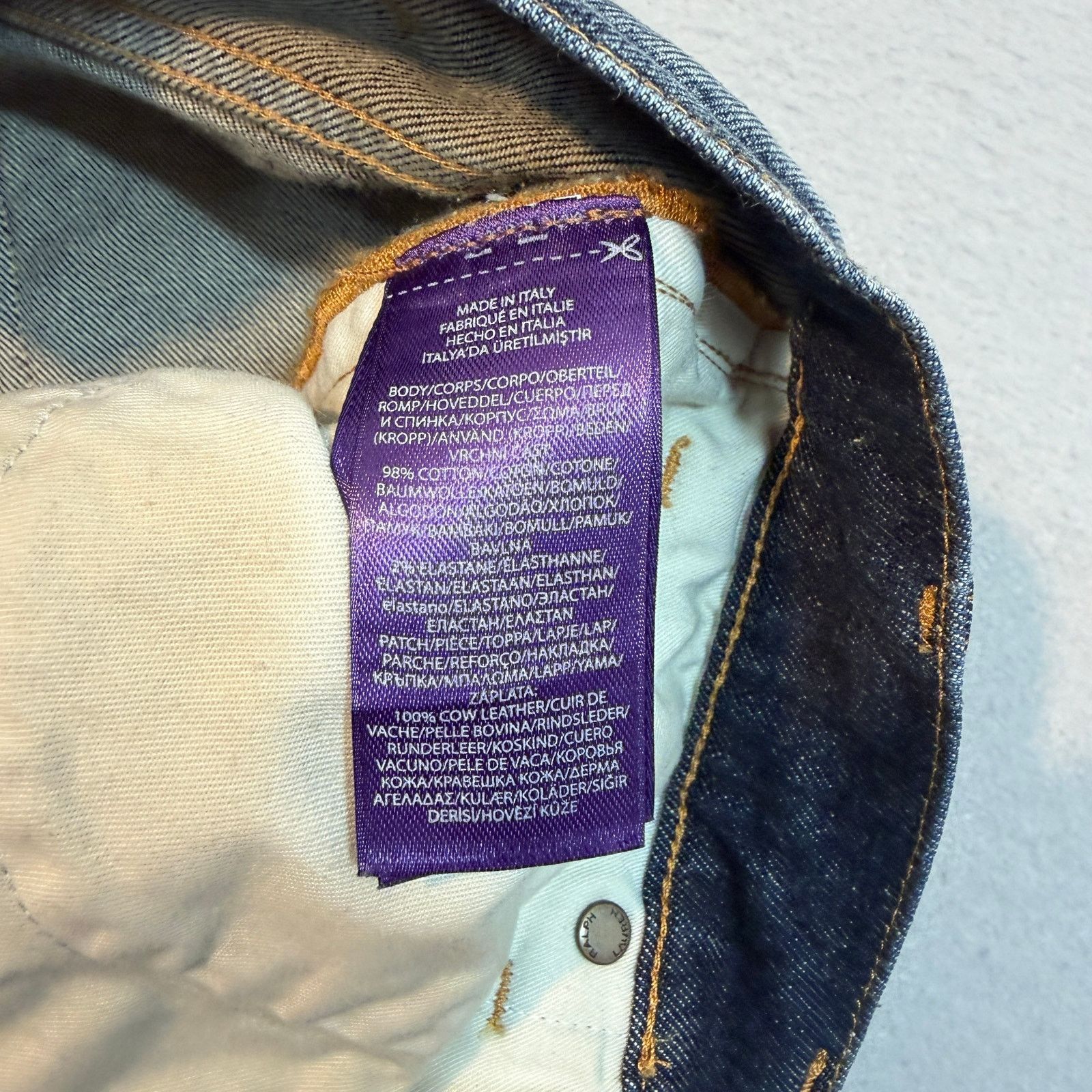 Ralph Lauren Ralph Lauren Purple Label Jeans Women's 30 (Fits 30x30 Blue Size 30" / US 8 / IT 44 - 6 Thumbnail