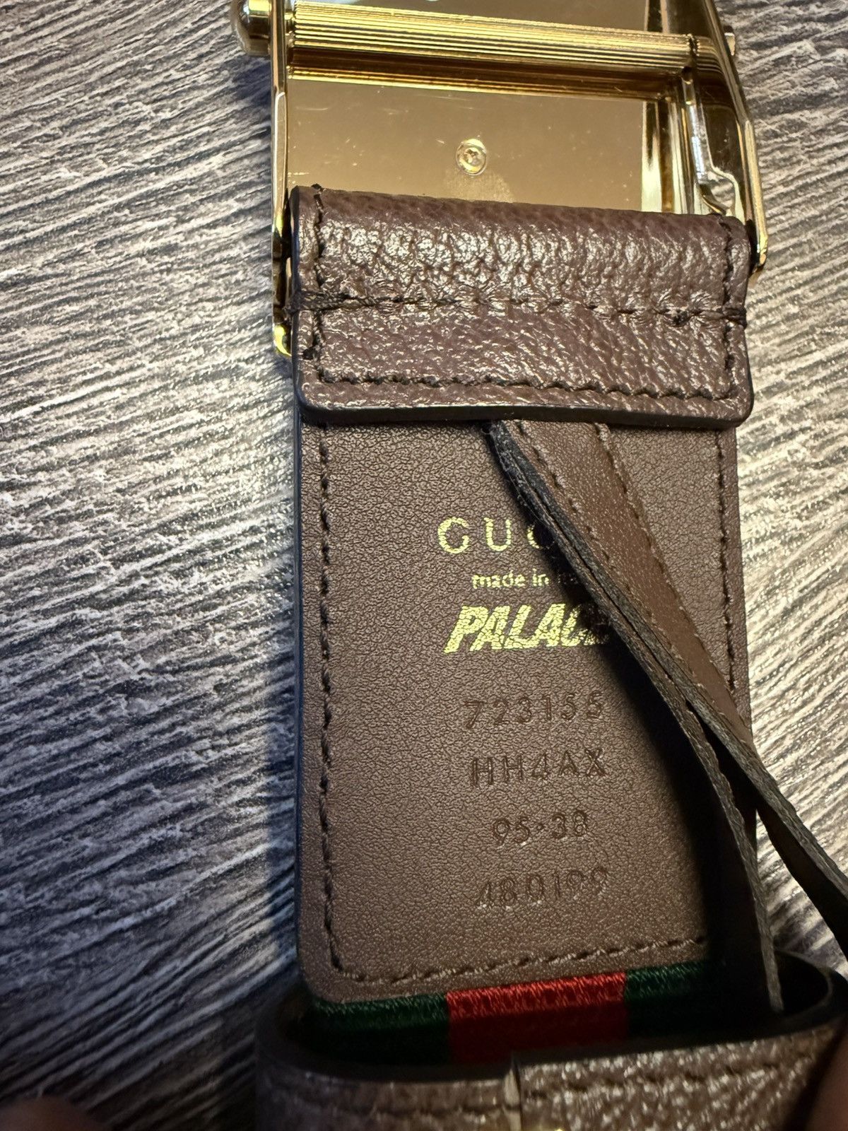 Gucci × Palace Gucci x Palace Web Belt Size ONE SIZE - 4 Thumbnail