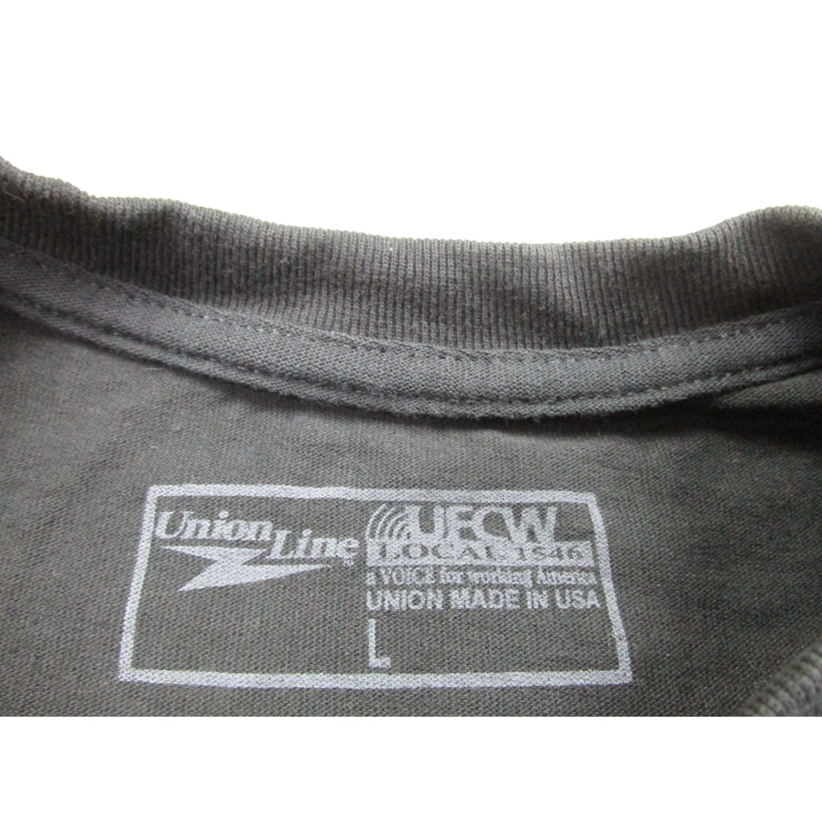 Vintage IATSE IASolidarity Shirt Mens Large Black Union Made USA Graphic Crewneck Size US L / EU 52-54 / 3 - 5 Thumbnail