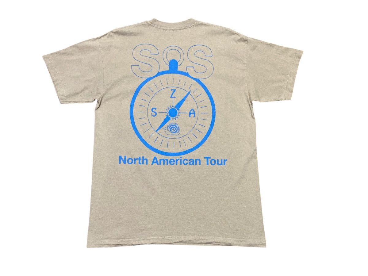 Online Ceramics SZA SOS North American Tour T-Shirt Size US XL / EU 56 / 4 - 2 Thumbnail