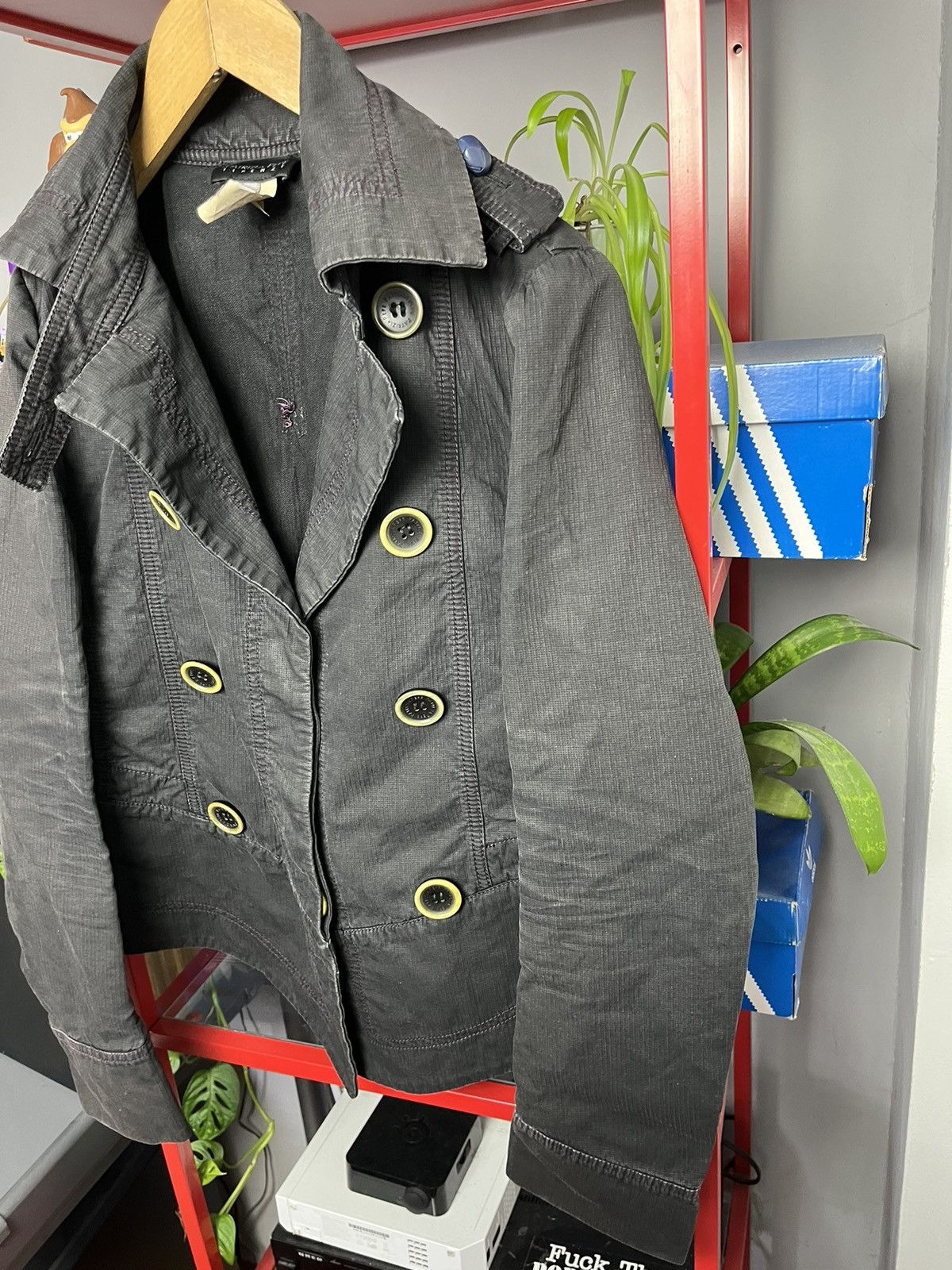 Designer × Patrizia Pepe Vintage y2k Patrizia Pepe Firenze avantgarde blazer jacket Size M / US 6-8 / IT 42-44 - 4 Thumbnail
