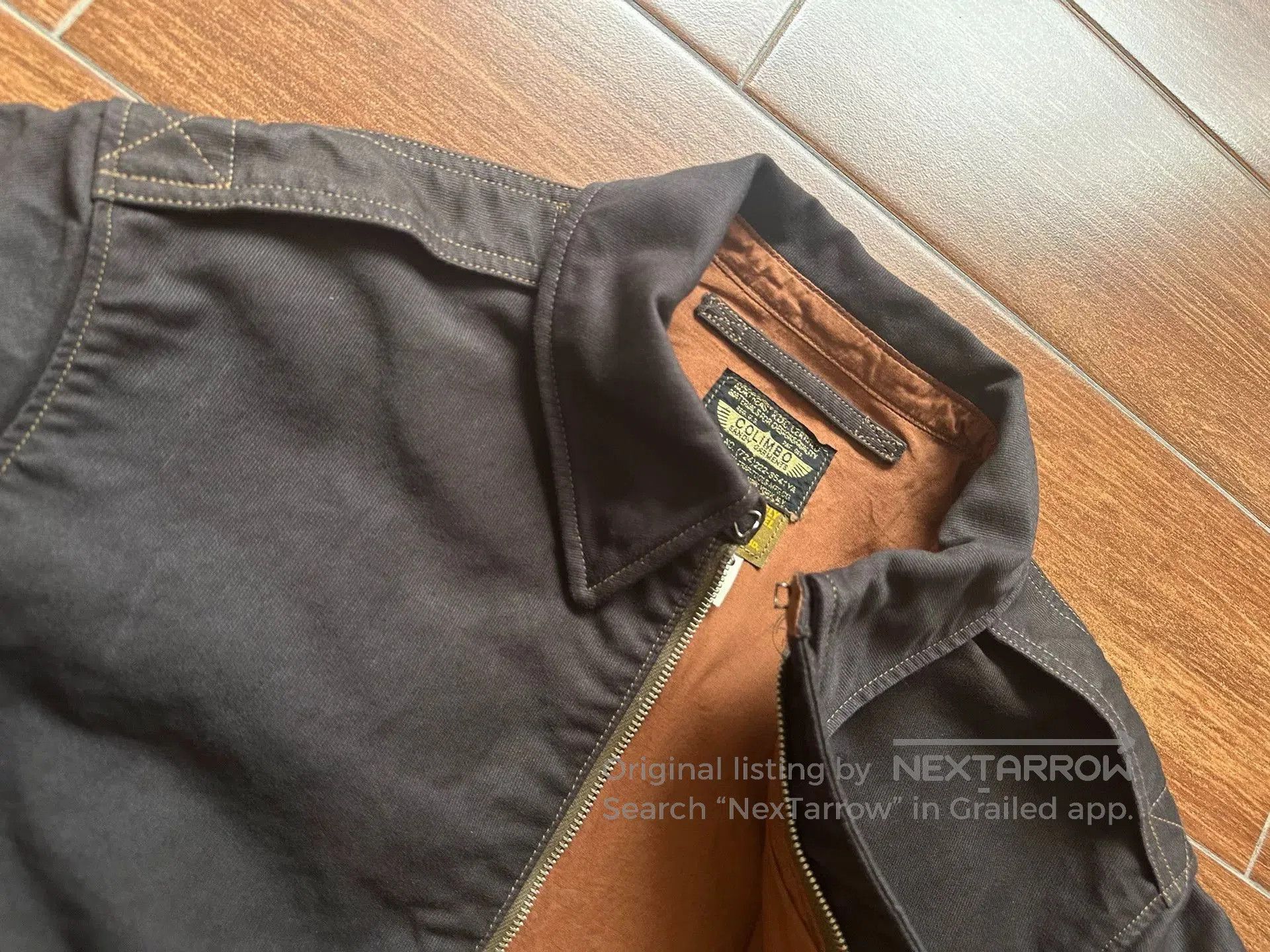 COLIMBO Colimbo Kilroy A2 Flight Jacket. Size US XS / EU 42 / 0 - 6 Thumbnail