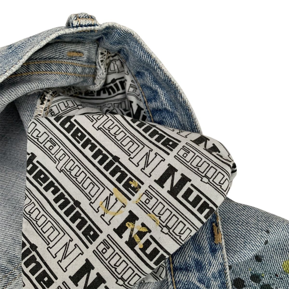 Number (N)ine SS06 Split splatter pants Size US 31 - 6 Thumbnail
