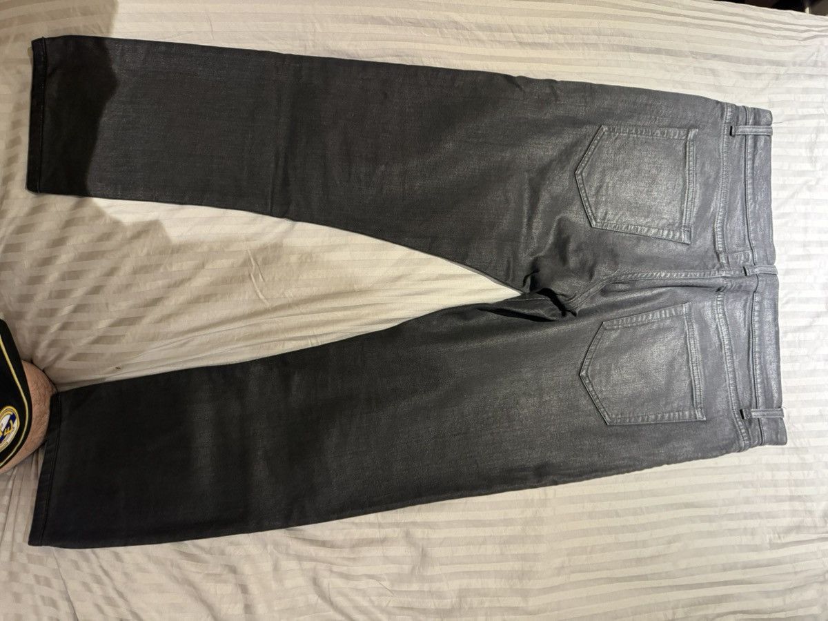 Saint Laurent Paris × Yves Saint Laurent Saint Laurent Waxed denim jeans 2014SS Size US 33 - 5 Thumbnail