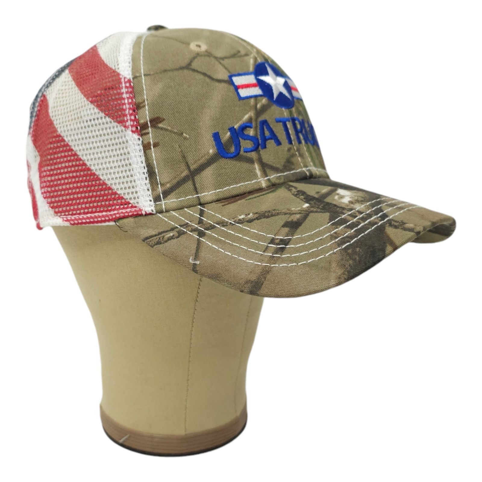 Other USA Truck Realtree AP Camo Mesh Strapback Cap Trucker Hat Size ONE SIZE - 3 Thumbnail