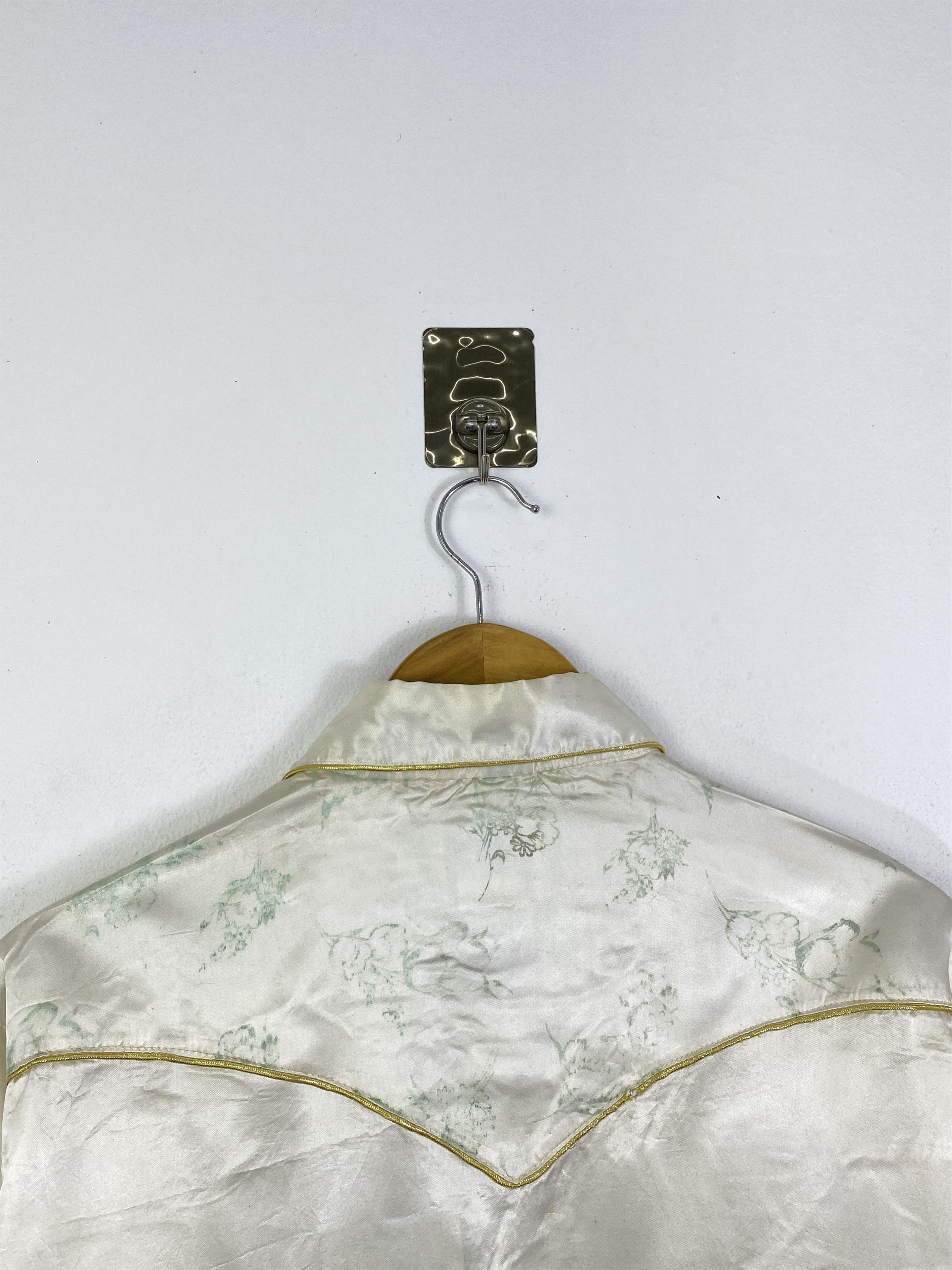 Vintage Vintage 50s H bar C Western Silk Button Up Shirt TA0711 Size US L / EU 52-54 / 3 - 4 Thumbnail
