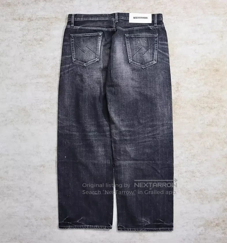 Neighborhood Neighborhood size XL Basic Washed Denim Jeans, Size XL Size US 27 - 2 Thumbnail