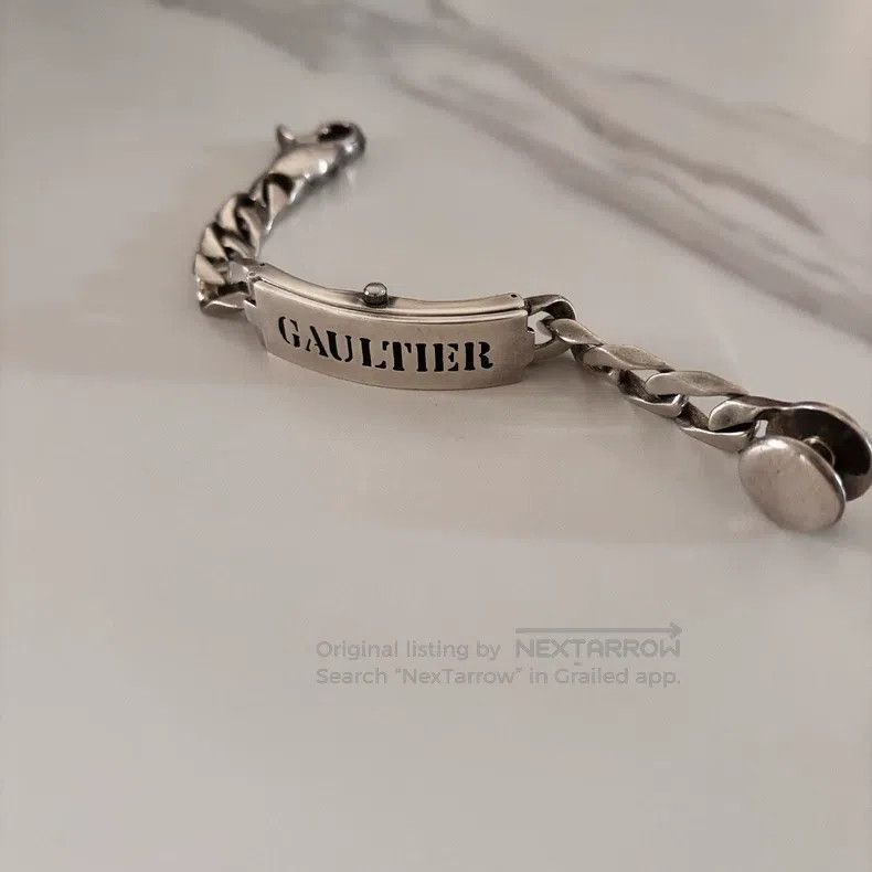 Jean Paul Gaultier Jean Paul Gaultier Pure silver watch Size ONE SIZE - 7 Thumbnail