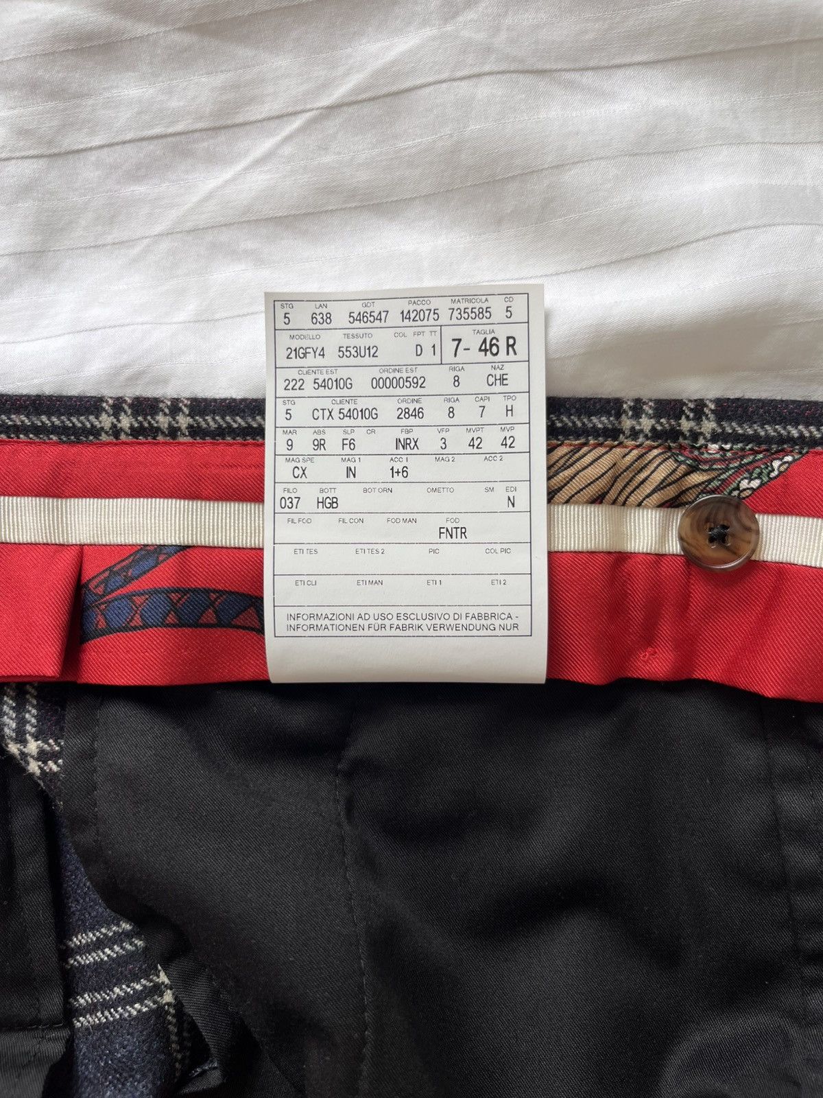 Gucci Gucci Double-Breasted Woolen Suit Size 46R - 20 Thumbnail