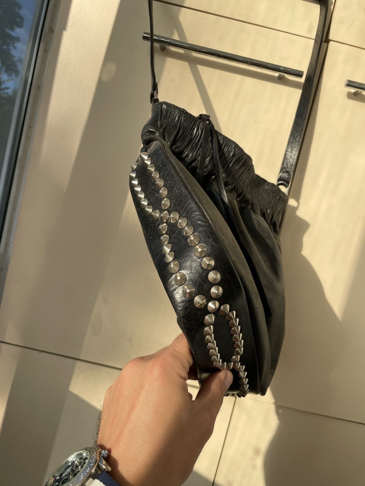 Other Clements Ribeiro Avantgarde leather spiked bag poel bijan Size ONE SIZE - 6 Thumbnail