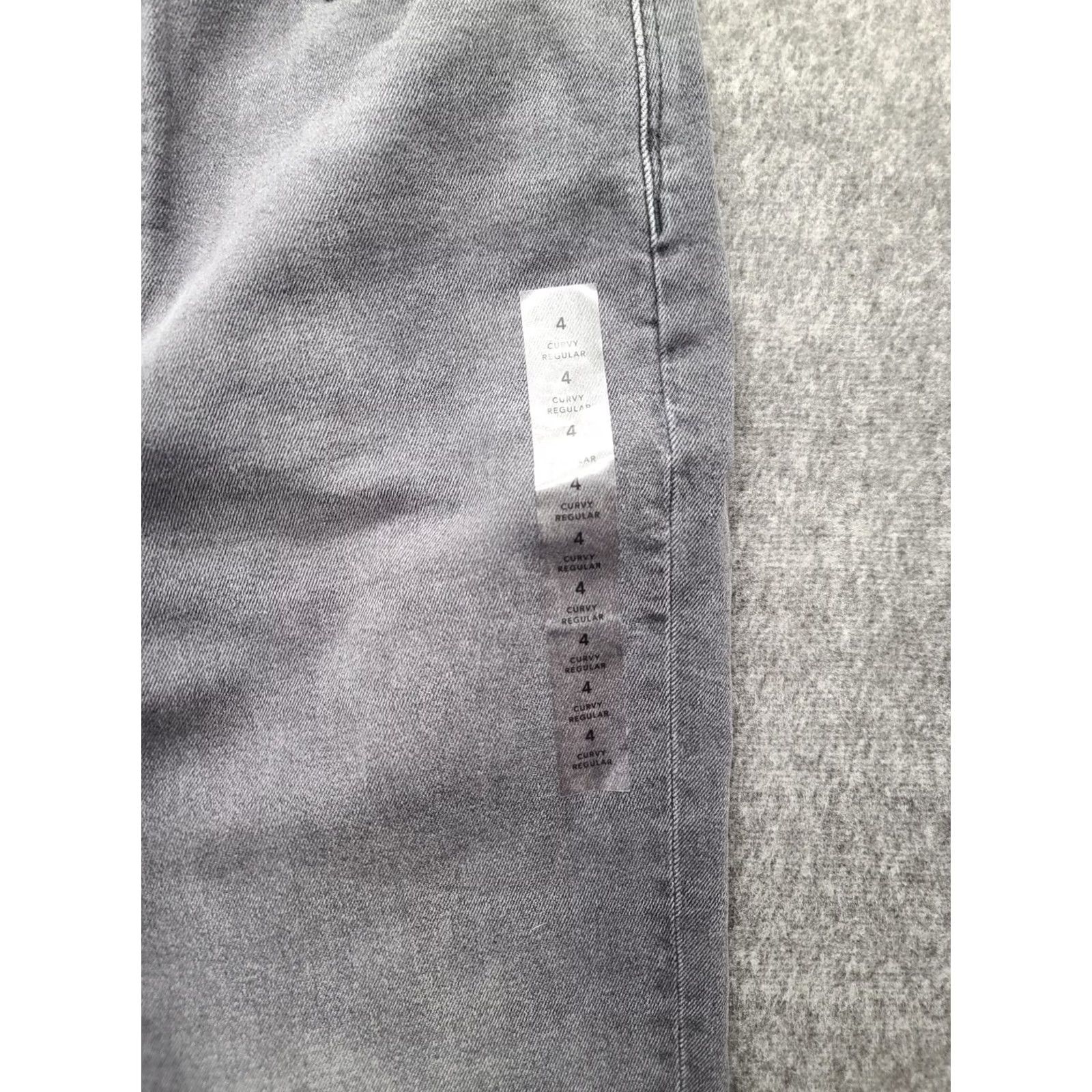 American Eagle Outfitters VINTAGE American Eagle Outfitters Jeans Womens 4 Curvy Mom High Rise Distressed Stretch 90s Grunge Black Denim 5-Pocket Women Mens? Size 27" / US 4 / IT 40 - 4 Thumbnail