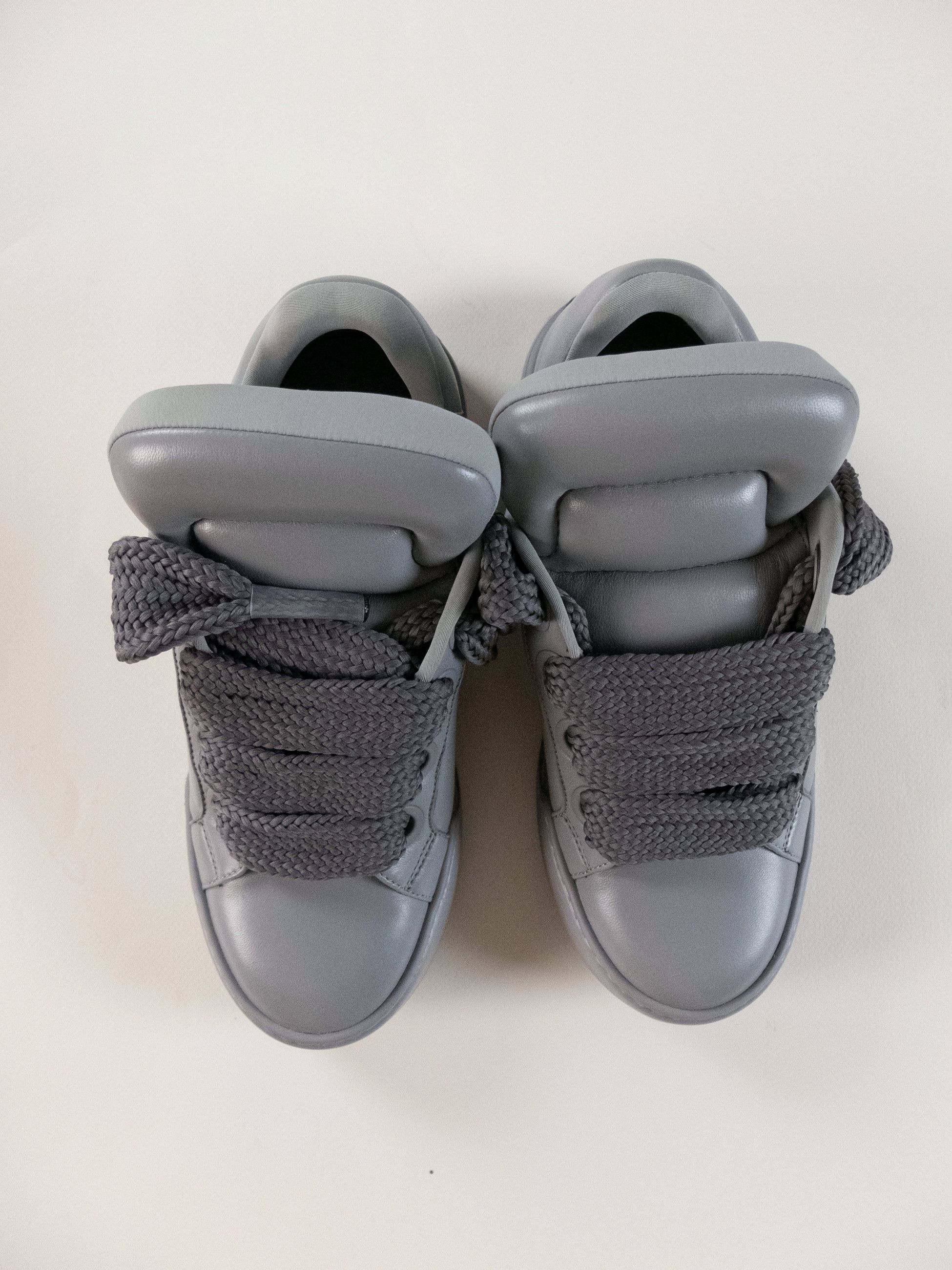 Dolce & Gabbana DOLCE & GABBANA SNK gray Mega Skate leather sneakers Size US 9 / EU 42 - 4 Thumbnail