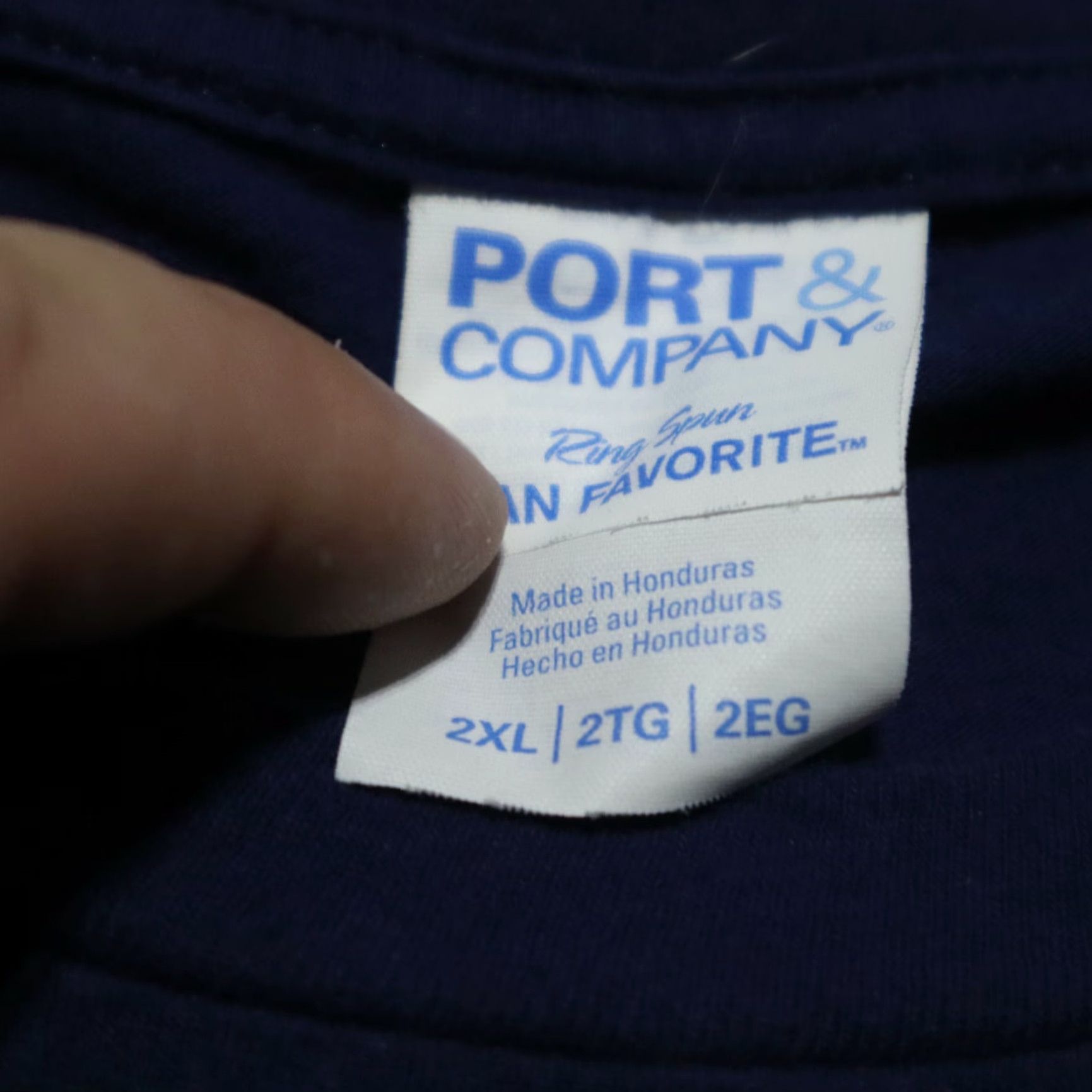 Port & Company Well Played Gravity T-Shirt Adult 2XL Navy Blue 90s Skull Logo Funny Portable: Port & Company Mens Size US XXL / EU 58 / 5 - 3 Thumbnail