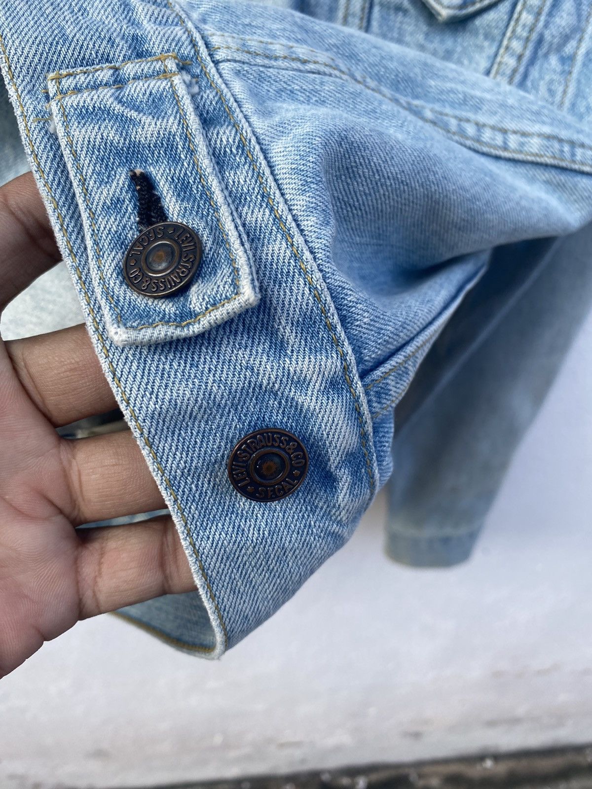 Levi's Vintage LEVIS Big E trucker jacket Size US M / EU 48-50 / 2 - 21 Thumbnail