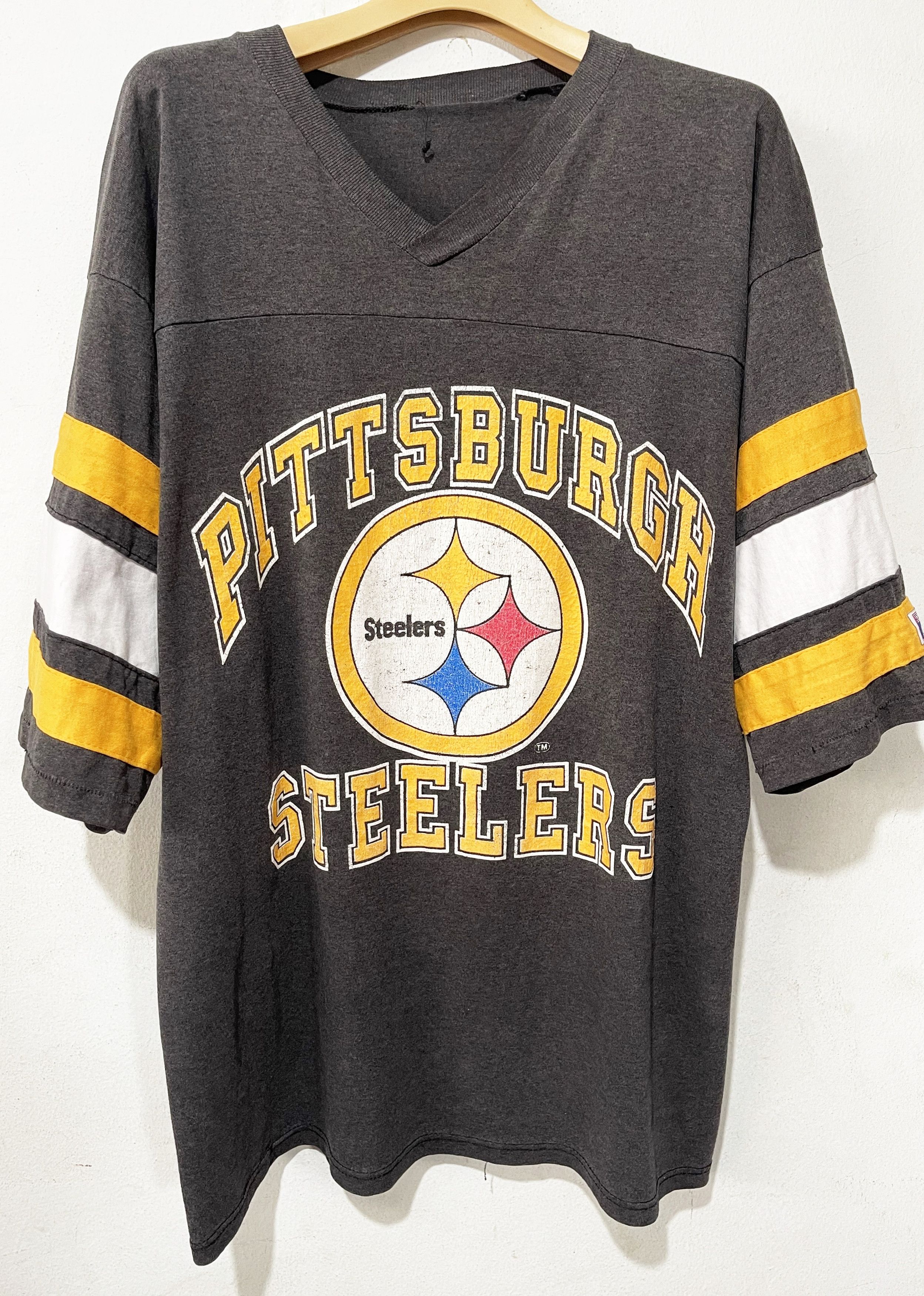 NFL × Vintage Vintage 90s Pittsburgh Steelers Jersey Size US L / EU 52-54 / 3 - 1 Thumbnail