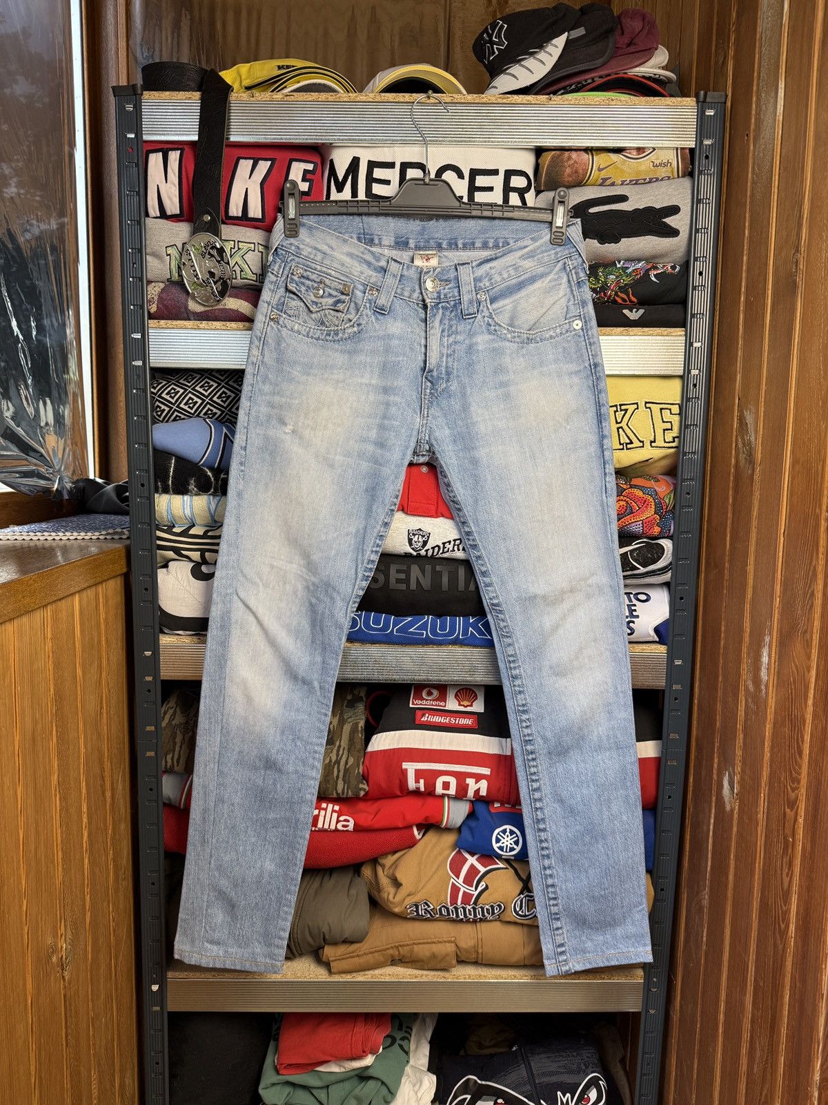 True Religion Vintage Crazy True Religion Jeans Size US 31 - 2 Thumbnail