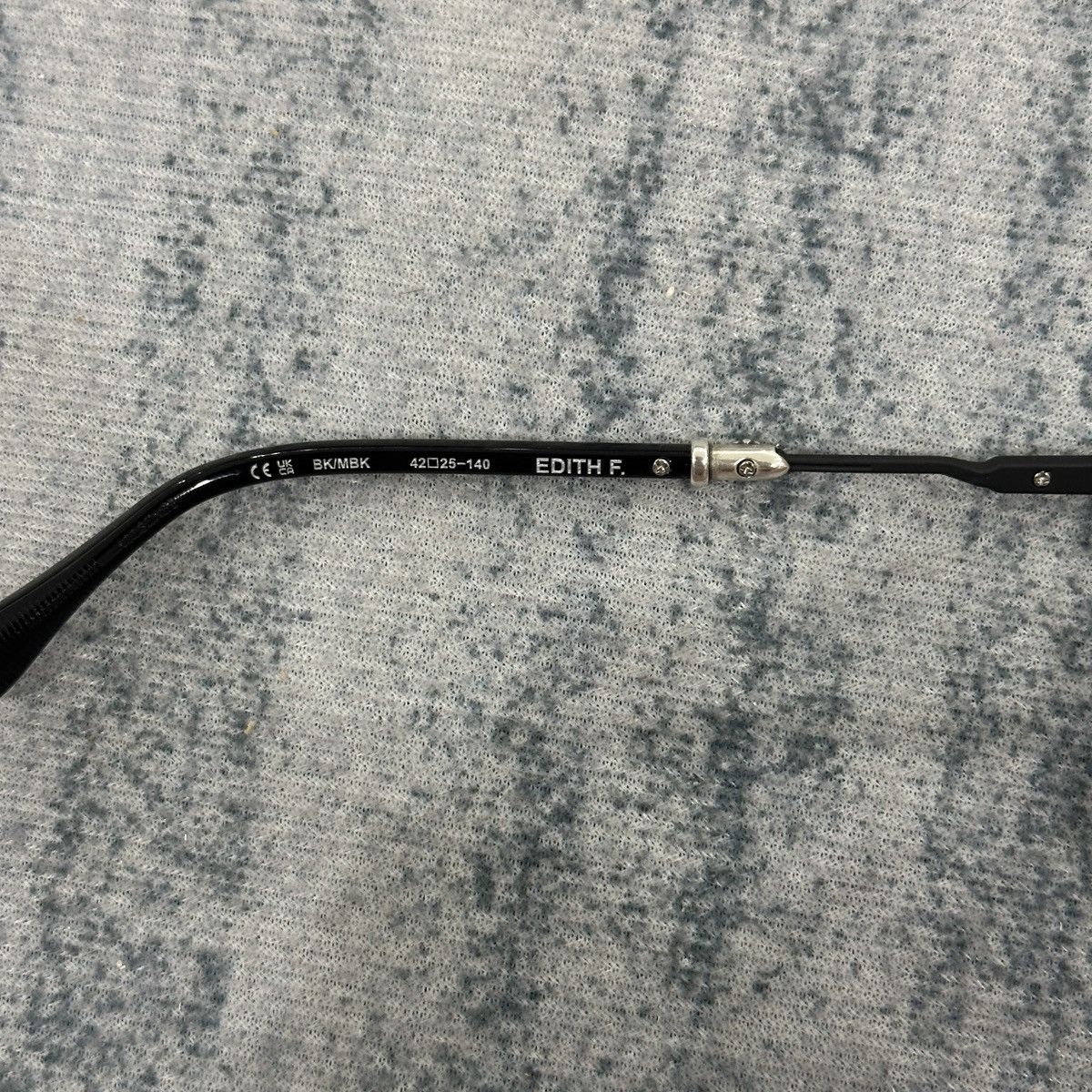 Chrome Hearts CHROME HEARTS EDITH F. BLACK/MATTE BLACK EYEGLASSES Size ONE SIZE - 8 Thumbnail
