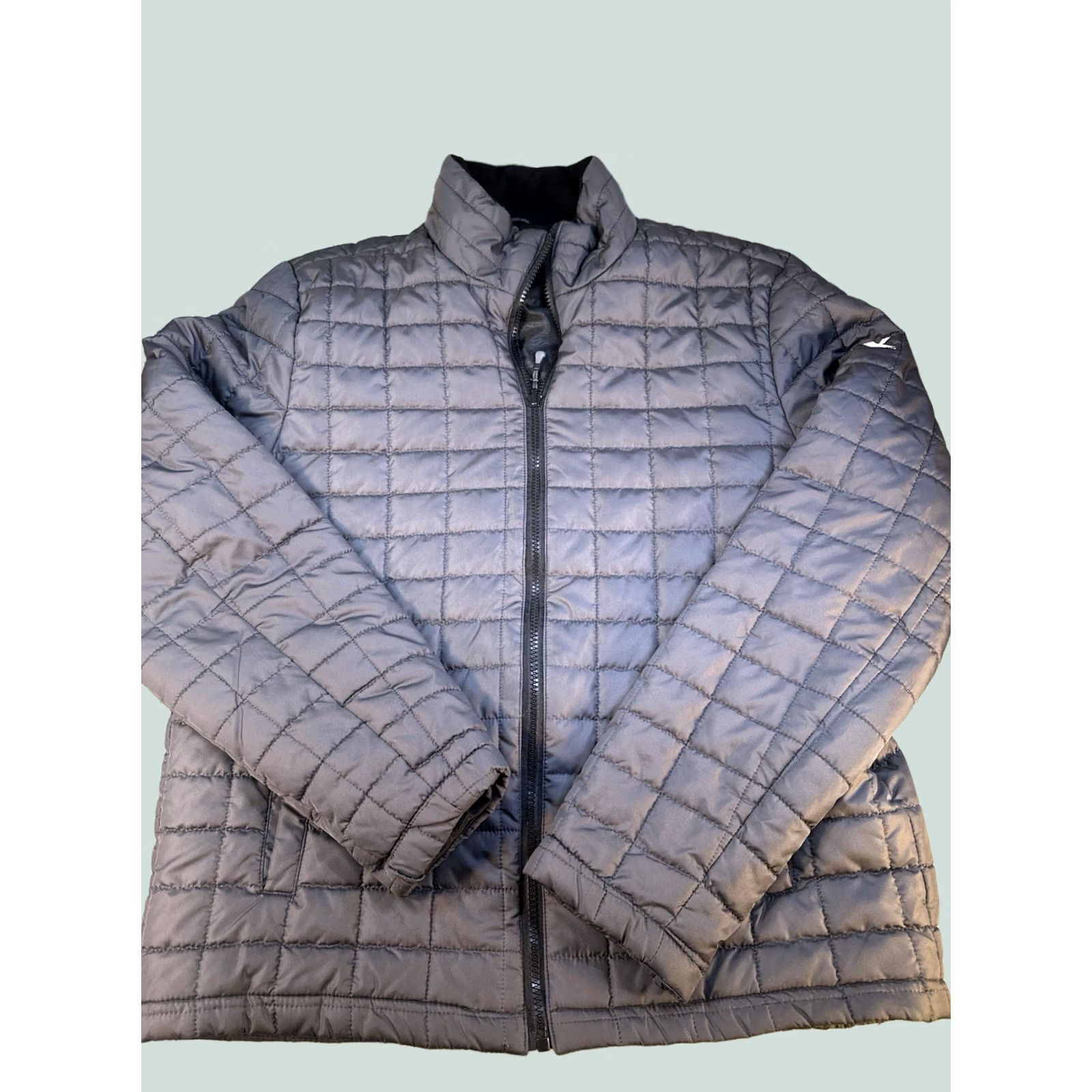 ZeroXposur ZeroXposur Mens Quilted Puffer Jacket Full Zip Lightweight Gray Size L Size US L / EU 52-54 / 3 - 1 Thumbnail