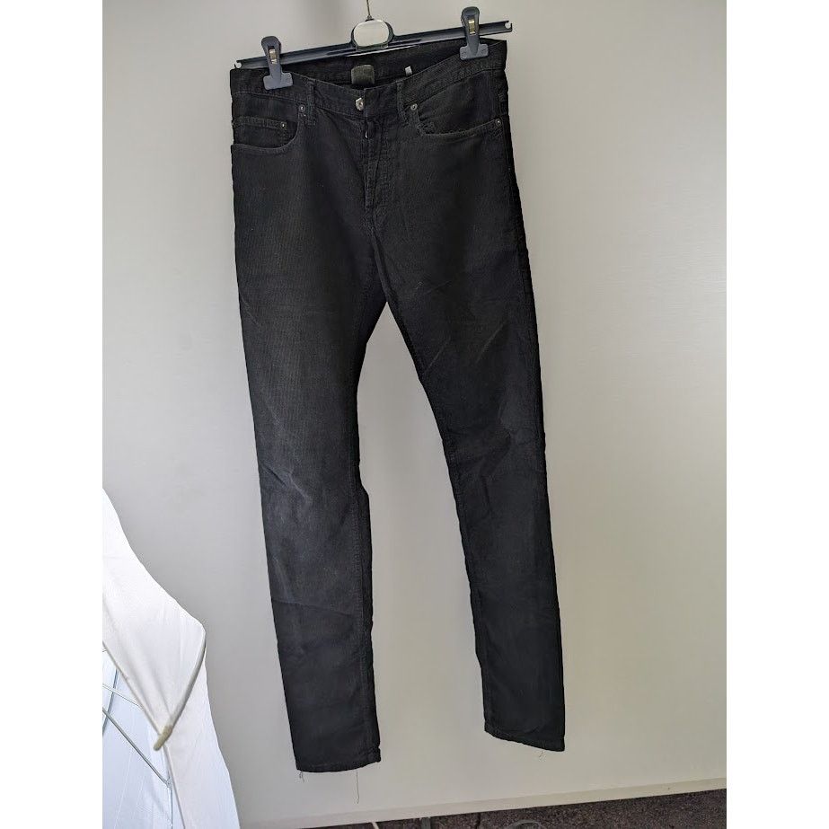 Dior o1rbi21 Corduroy Pants in Black Size US 30 / EU 46 - 1 Thumbnail