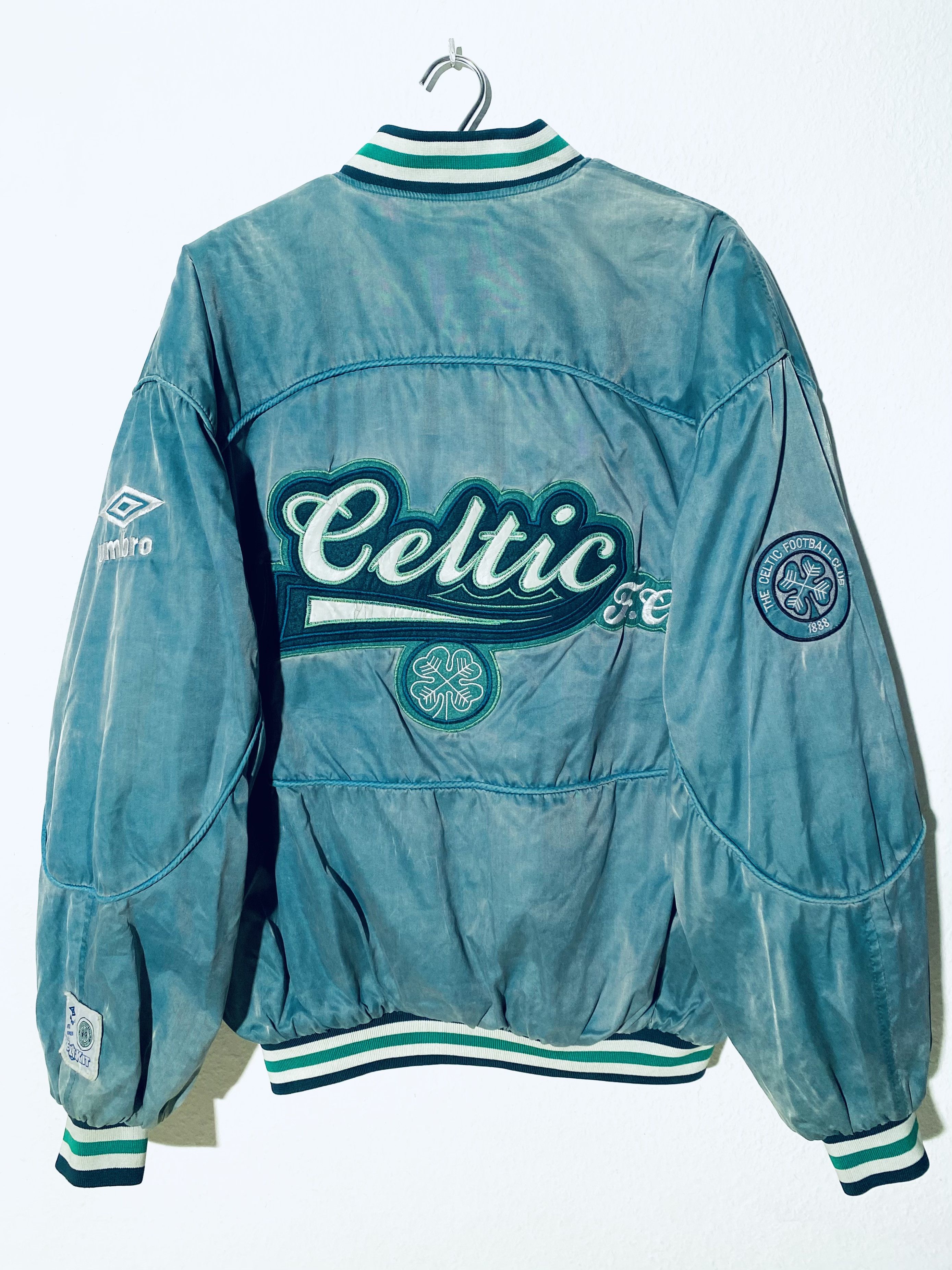Umbro Celtic Bomber Jacket 1992 - 1993 Umbro 92/93 Size US XL / EU 56 / 4 - 1 Thumbnail
