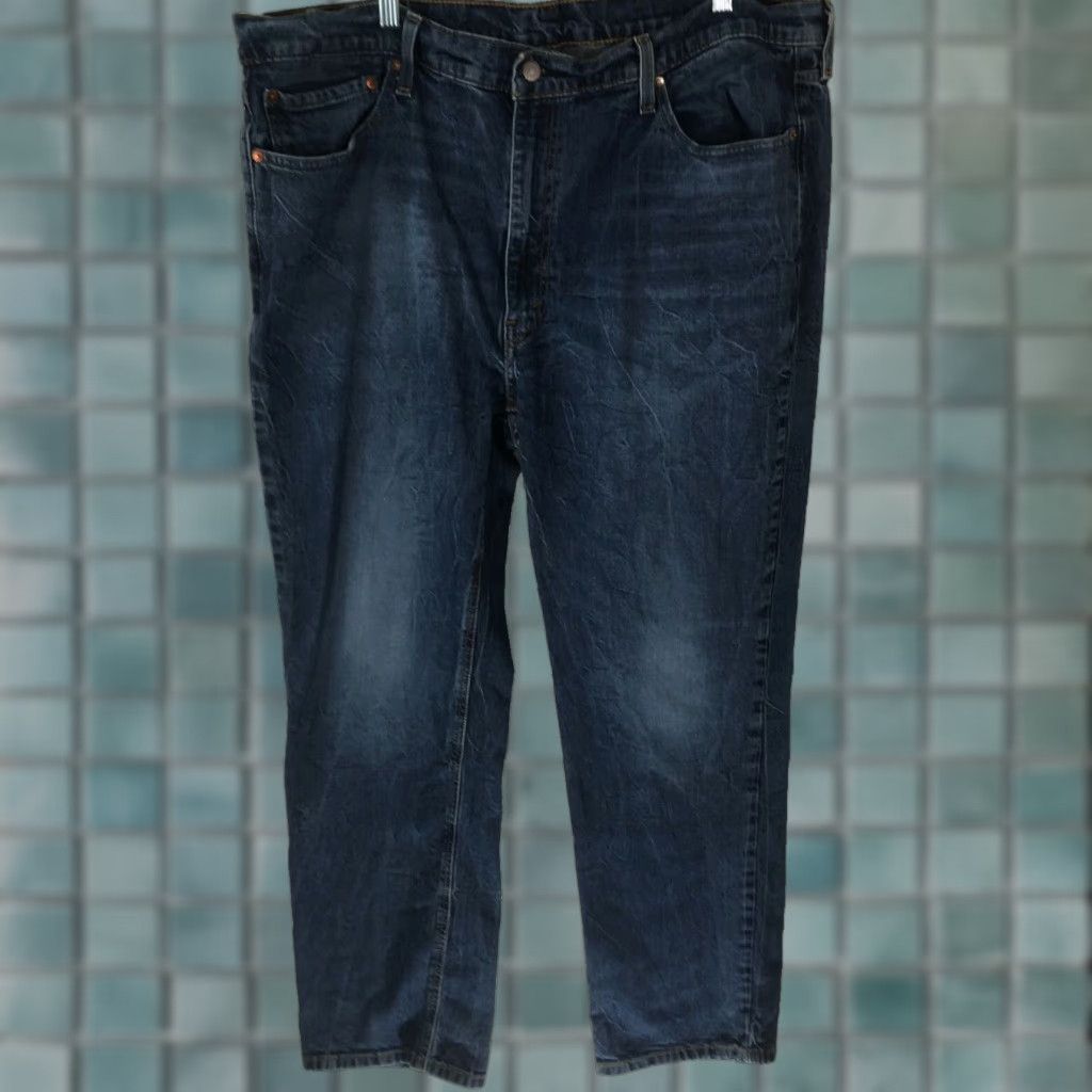 Levi's Levi's 541 Men's Jeans Regular Fit Straight Leg Blue Denim Size 42 x 32 Size US 42 / EU 58 - 1 Thumbnail