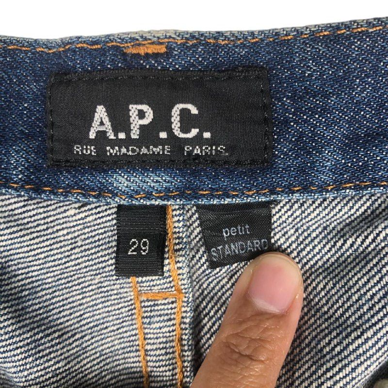 A.P.C. × Jean × Vintage Vintage " A.P.C " Petit Standard Selvedge Denim jeans Size US 29 - 11 Thumbnail