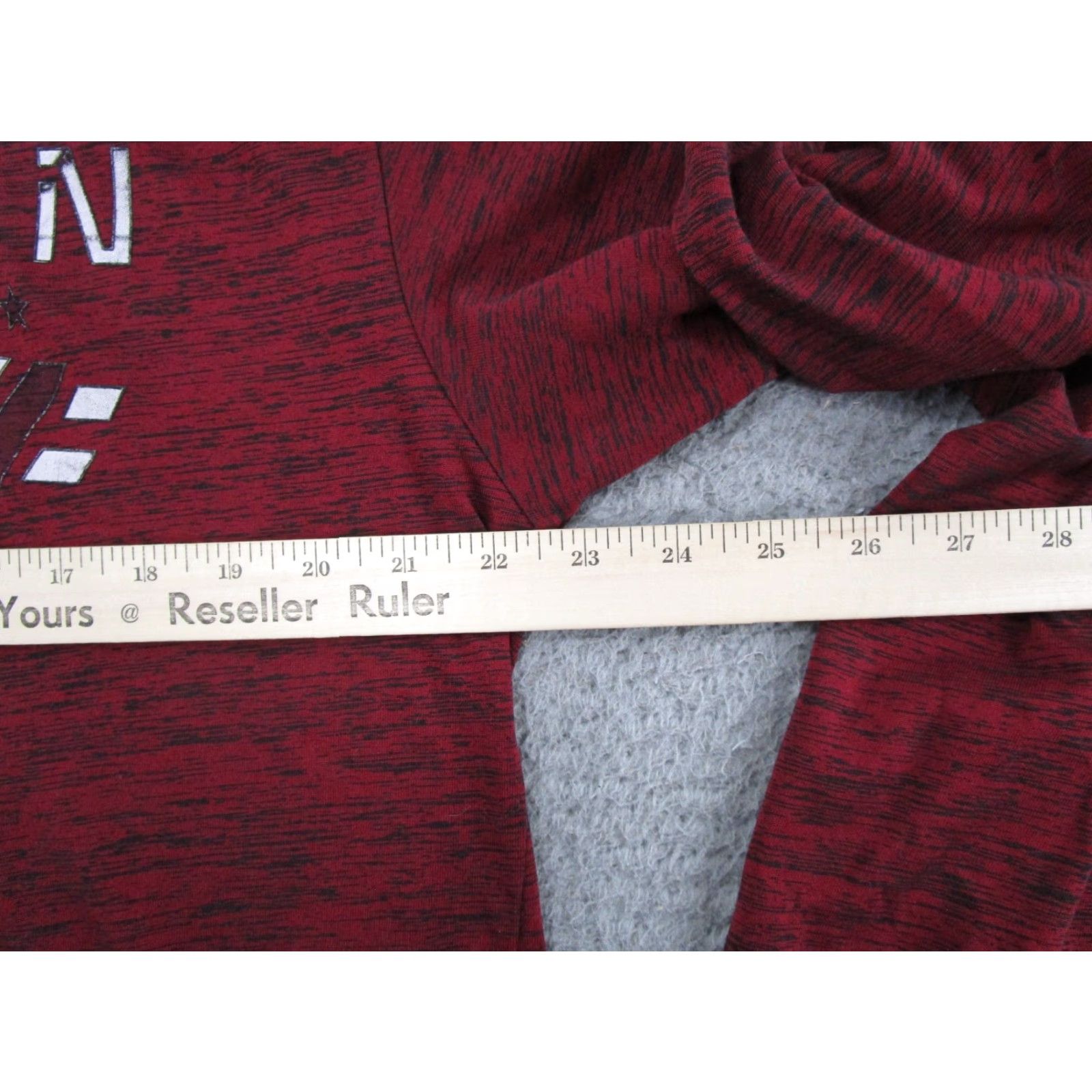 Vintage American Fighter Hoodie Crew Neck Long Sleeve Size 2XL Men Red Lightweight All Seasons Sports Size US XXL / EU 58 / 5 - 6 Thumbnail