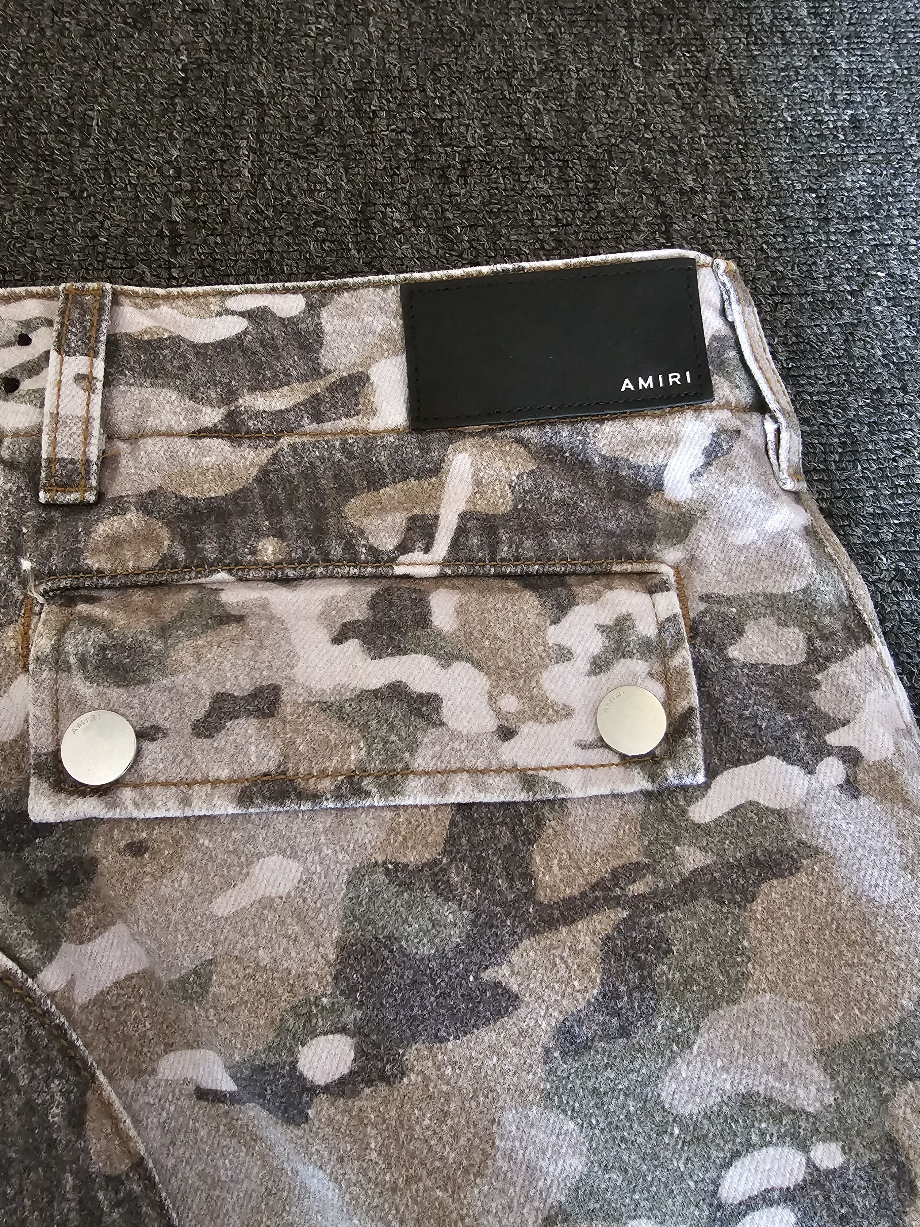 Amiri Amiri M65 Camo Cargo Kick Flare Jeans size 32 Size US 32 / EU 48 - 6 Thumbnail