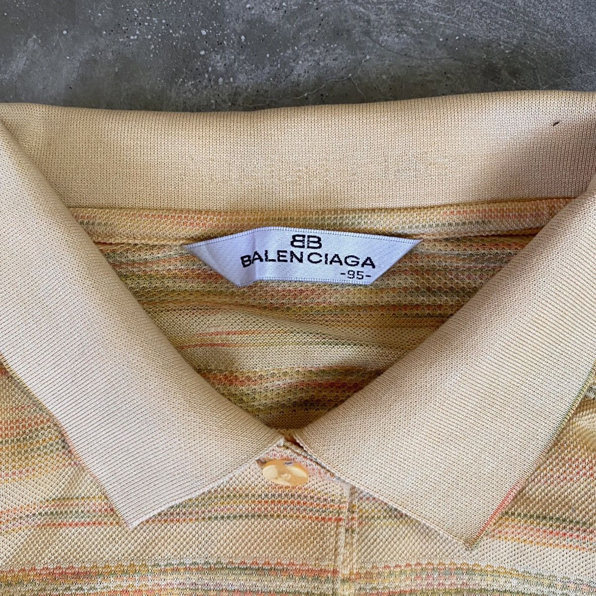 Balenciaga Vintage 90s Balenciaga Polos Long Sleeve Shirt Size US L / EU 52-54 / 3 - 4 Thumbnail