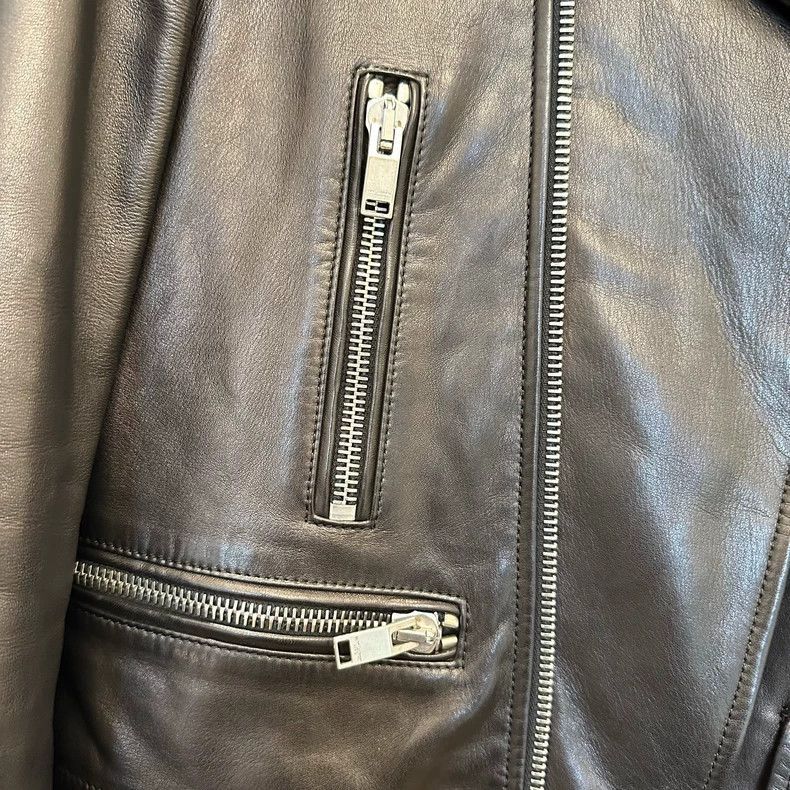 Saint Laurent Paris Saint Laurent Paris Motorcycle leather jacket-2506 Size US M / EU 48-50 / 2 - 6 Thumbnail