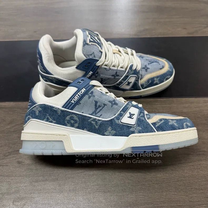 Louis Vuitton Louis Vuitton Indigo Denim shoes Size US 6.5 / EU 39-40 - 4 Thumbnail