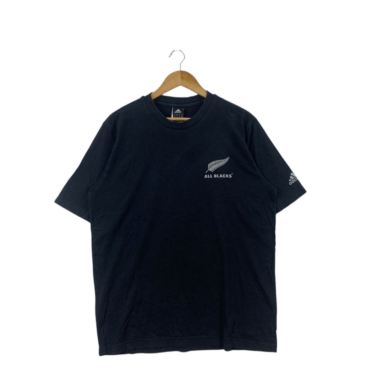 Adidas ADIDAS x ALL BLACKS New Zealand Rugby Team Tee Shirt Top Size US M / EU 48-50 / 2 - 5 Thumbnail