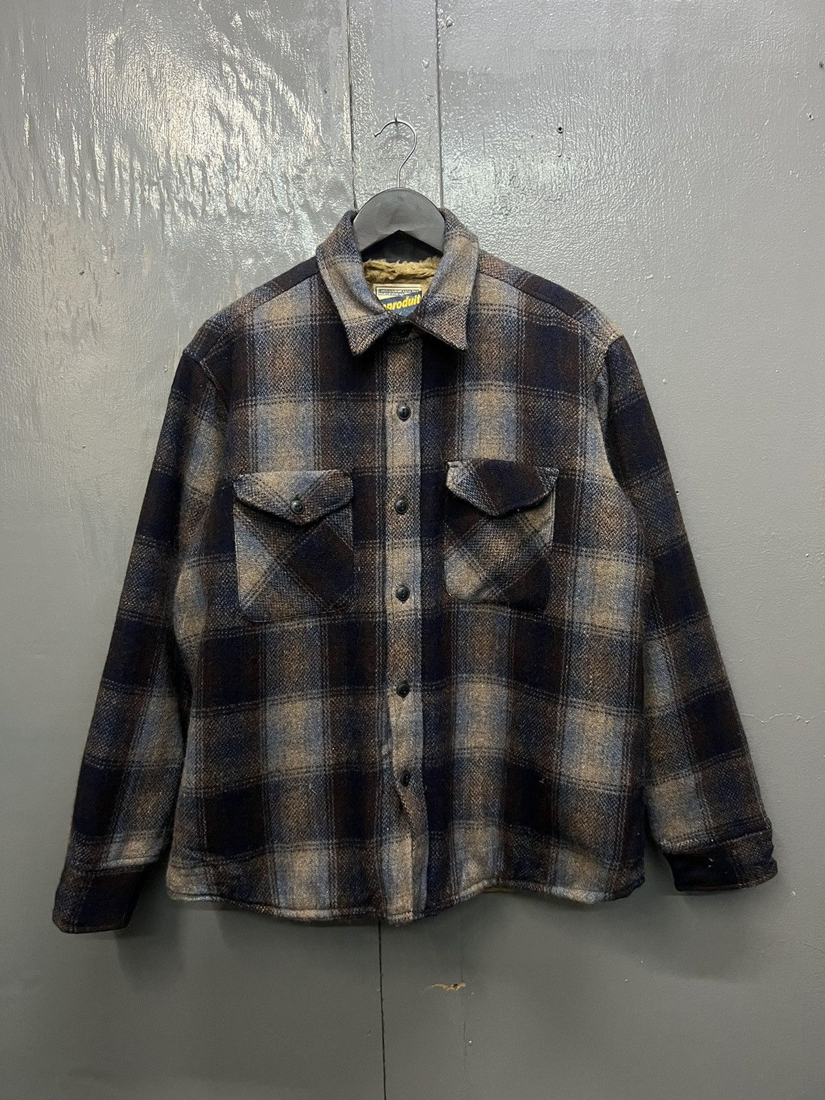 Vintage Vintage Reproduit Superior Quality Wool Tartan Jacket Size US M / EU 48-50 / 2 - 1 Thumbnail