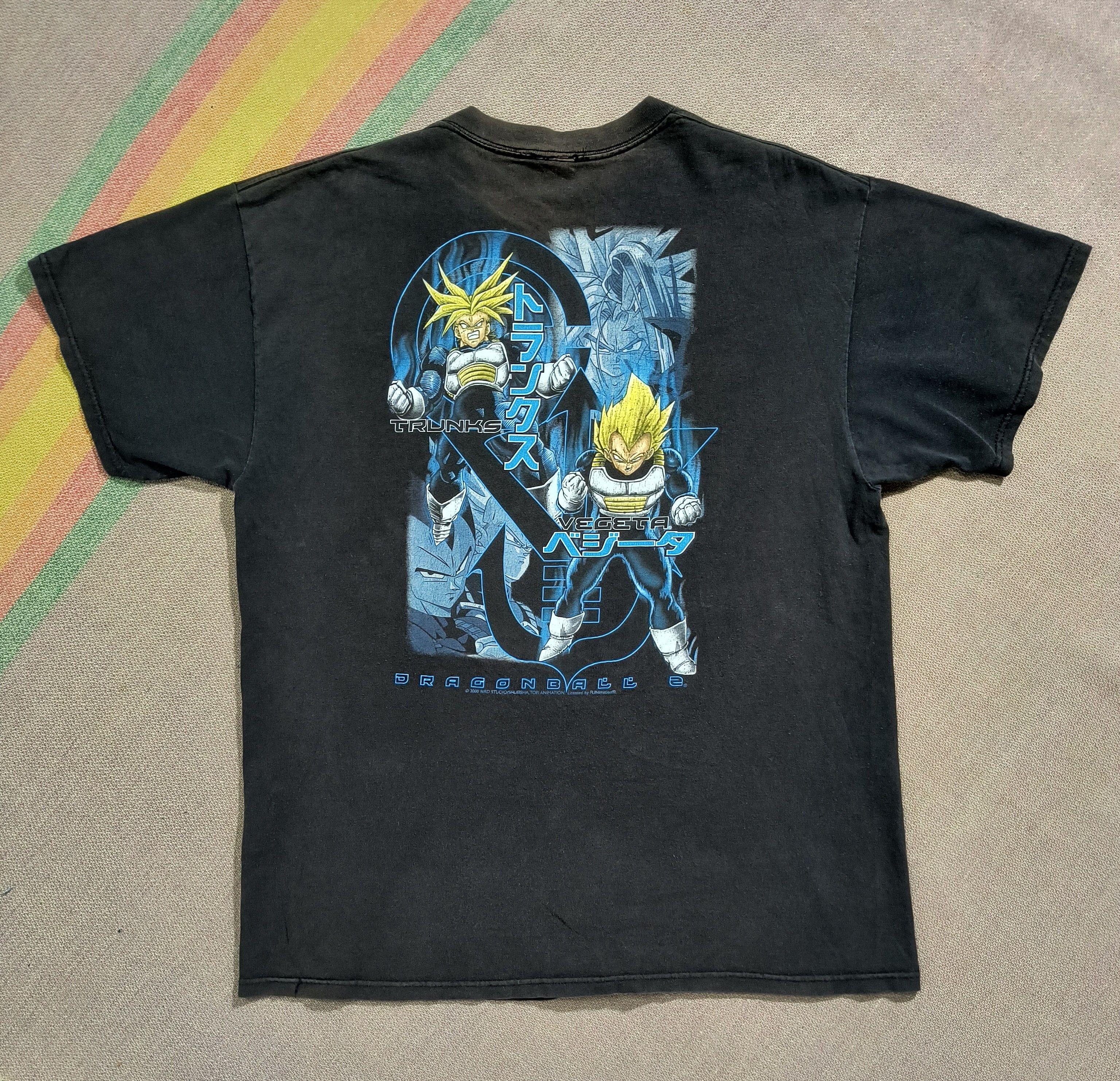 Vintage Vintage Y2K Dragonball Z Vegeta and Trunks 2000 tee Size US XL / EU 56 / 4 - 3 Thumbnail