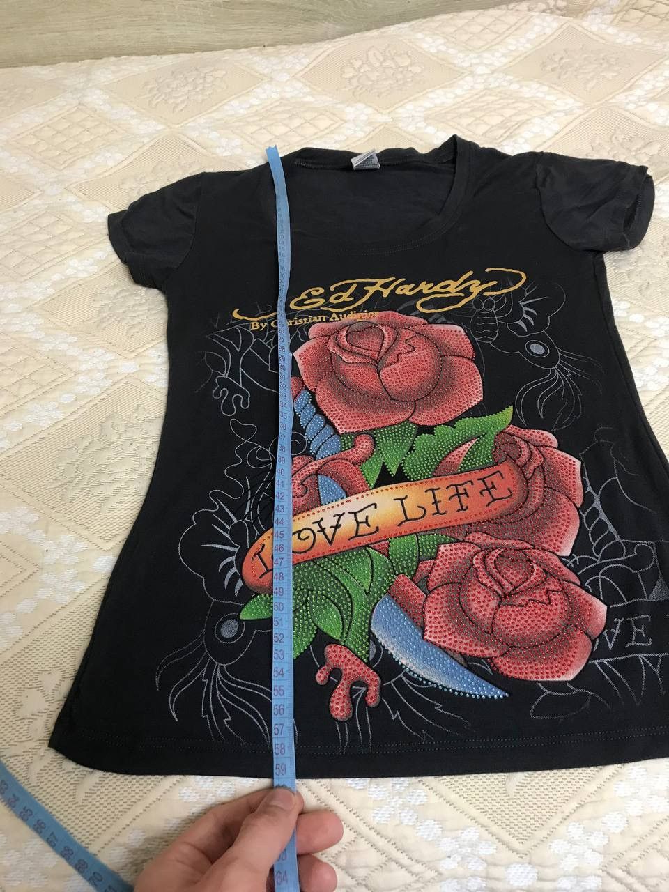 Christian Audigier × Ed Hardy × Vintage 🔥 Vintage Y2K Ed hardy Christian Audigier T Shirt Tank Top Size M / US 6-8 / IT 42-44 - 10 Thumbnail