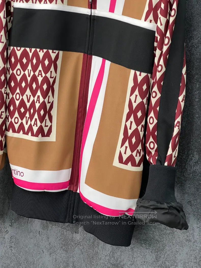 Valentino Valentino Color-blocked print casual jacket Size US S / EU 44-46 / 1 - 4 Thumbnail